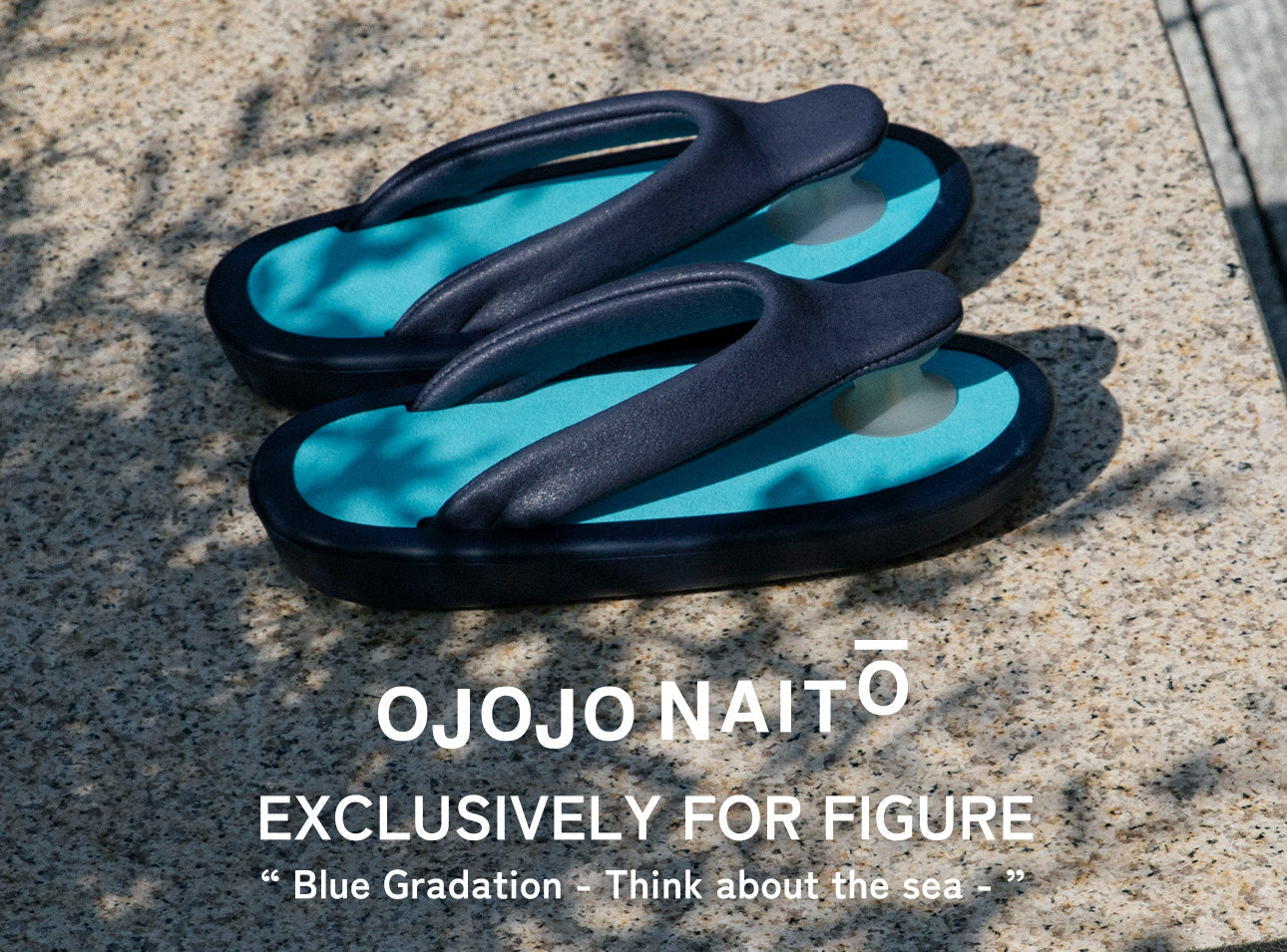 OJOJO NAITŌ EXCLUSIVELY FOR FIGURE “ Blue Gradation - Think about the sea - ”