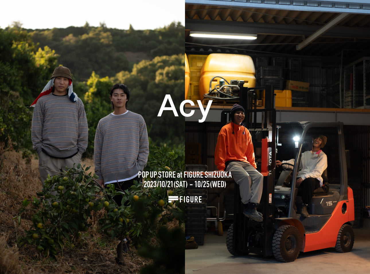 Acy POP UP STORE at FIGURE SHIZUOKA