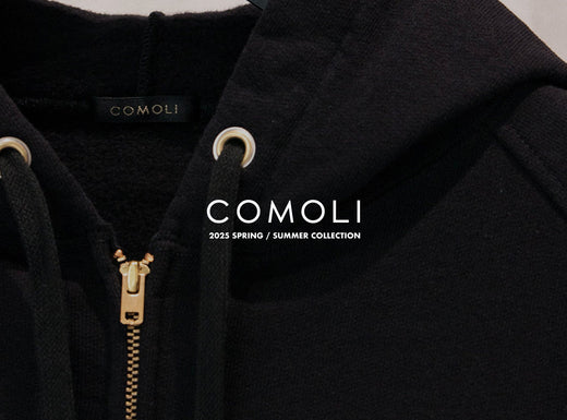 【美品】2025SS COMOLI パイル 上下セット 黒 2 COMOLI シルクパイル スモーキングジャケット | Less Higashikawa