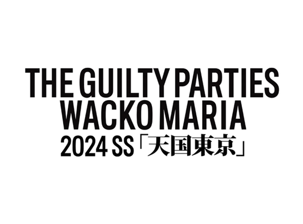 WACKO MARIA 24SS 3rd DELIVERY