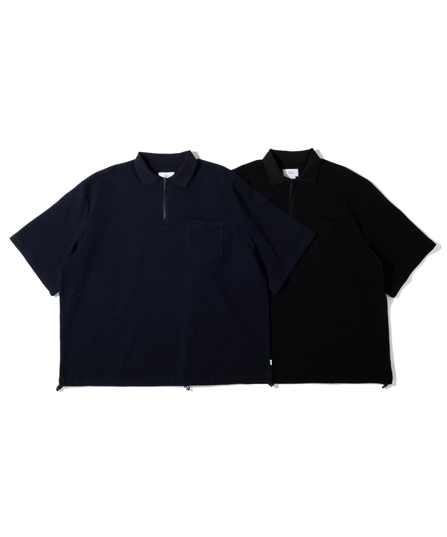 GS ZIP POLO - Acy (エイシー) - tops (トップス) | FIGURE ONLINE 