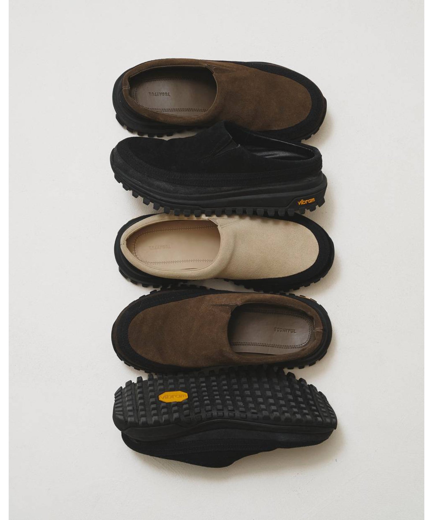 Vibramsole Leather Sabot - todayful (トゥデイフル) - shoes
