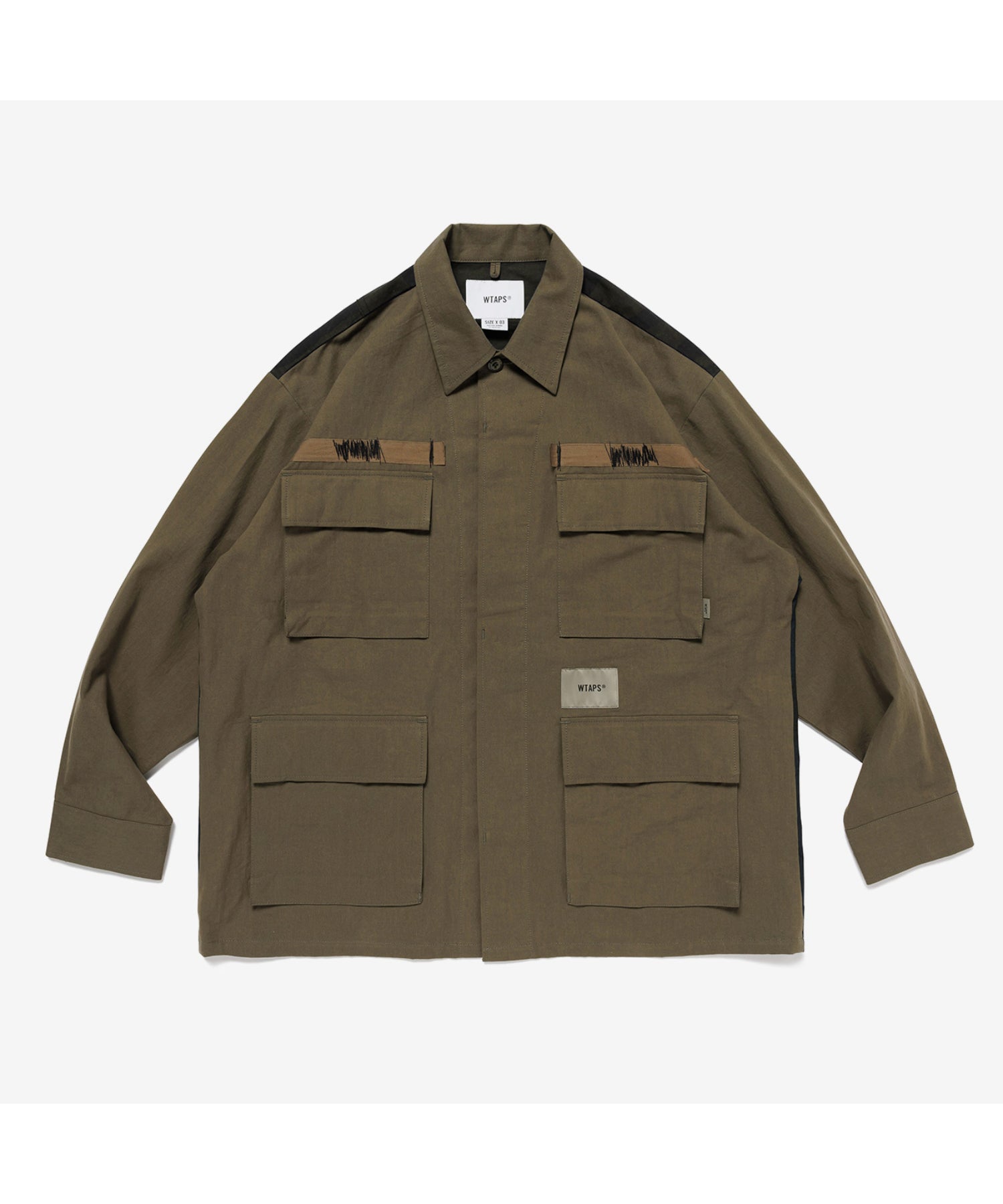 VEINY / LS / COTTON. TWILL