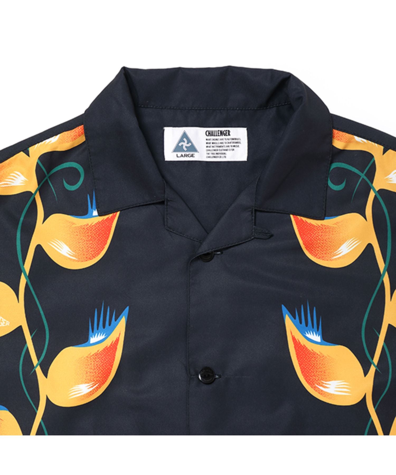 S/S FLAME LEAF SHIRT