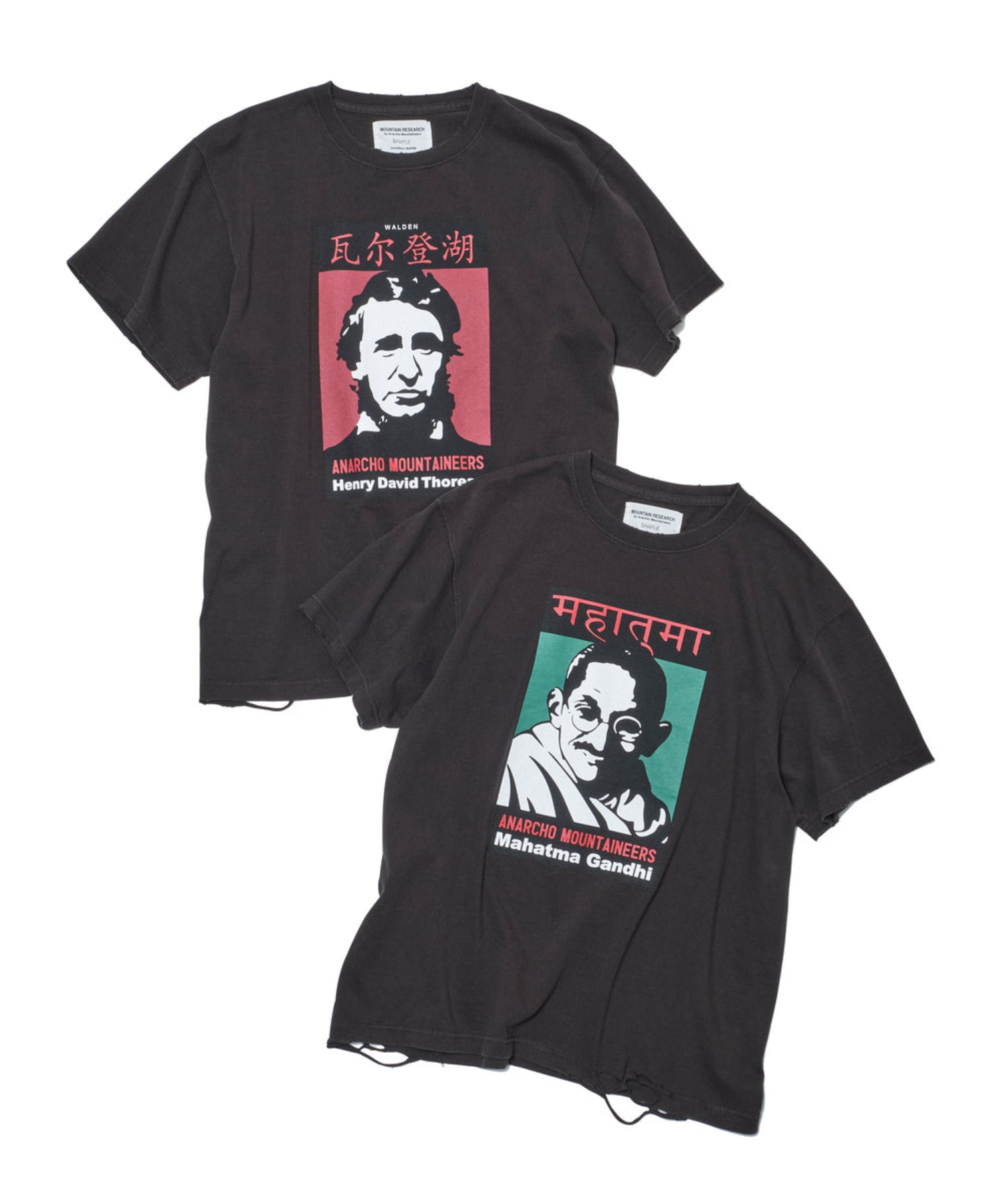 Damage Tee - MOUNTAIN RESEARCH (マウンテンリサーチ) - tops