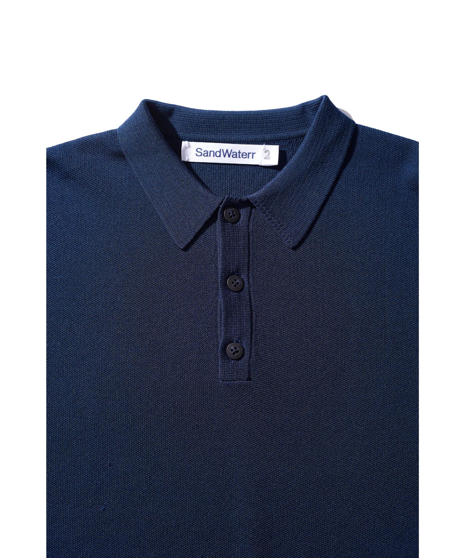 RESEARCHED KNIT POLO SS / SYNTHETIC FIBERS YARN