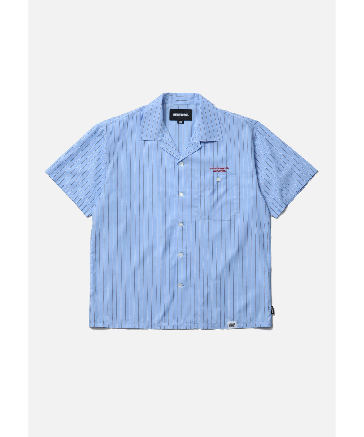 STRIPE WORK SHIRT SS