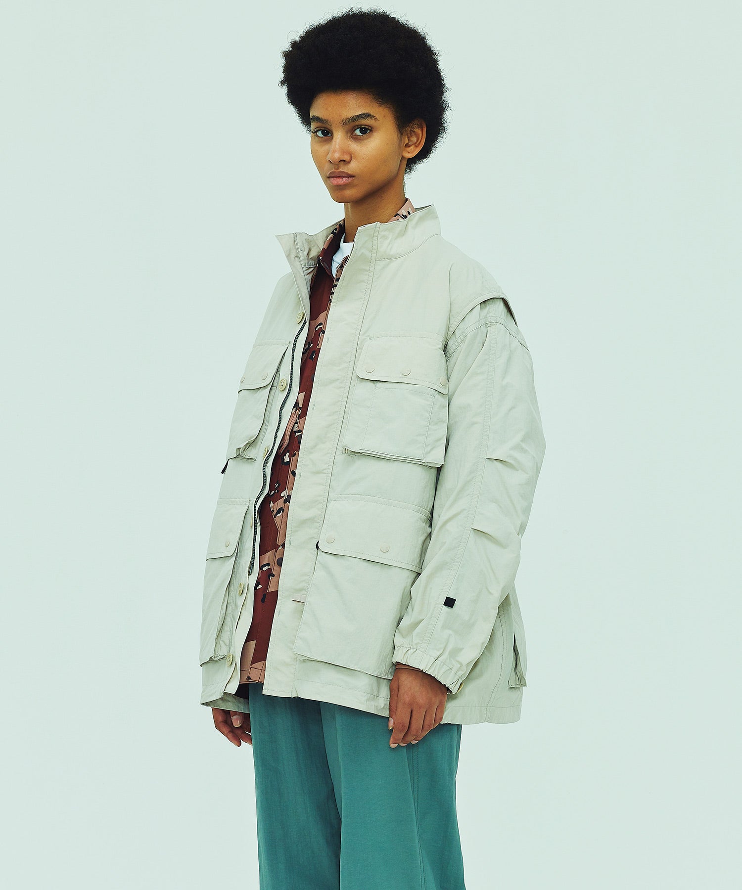 W's TECH PARACHUTE JACKET