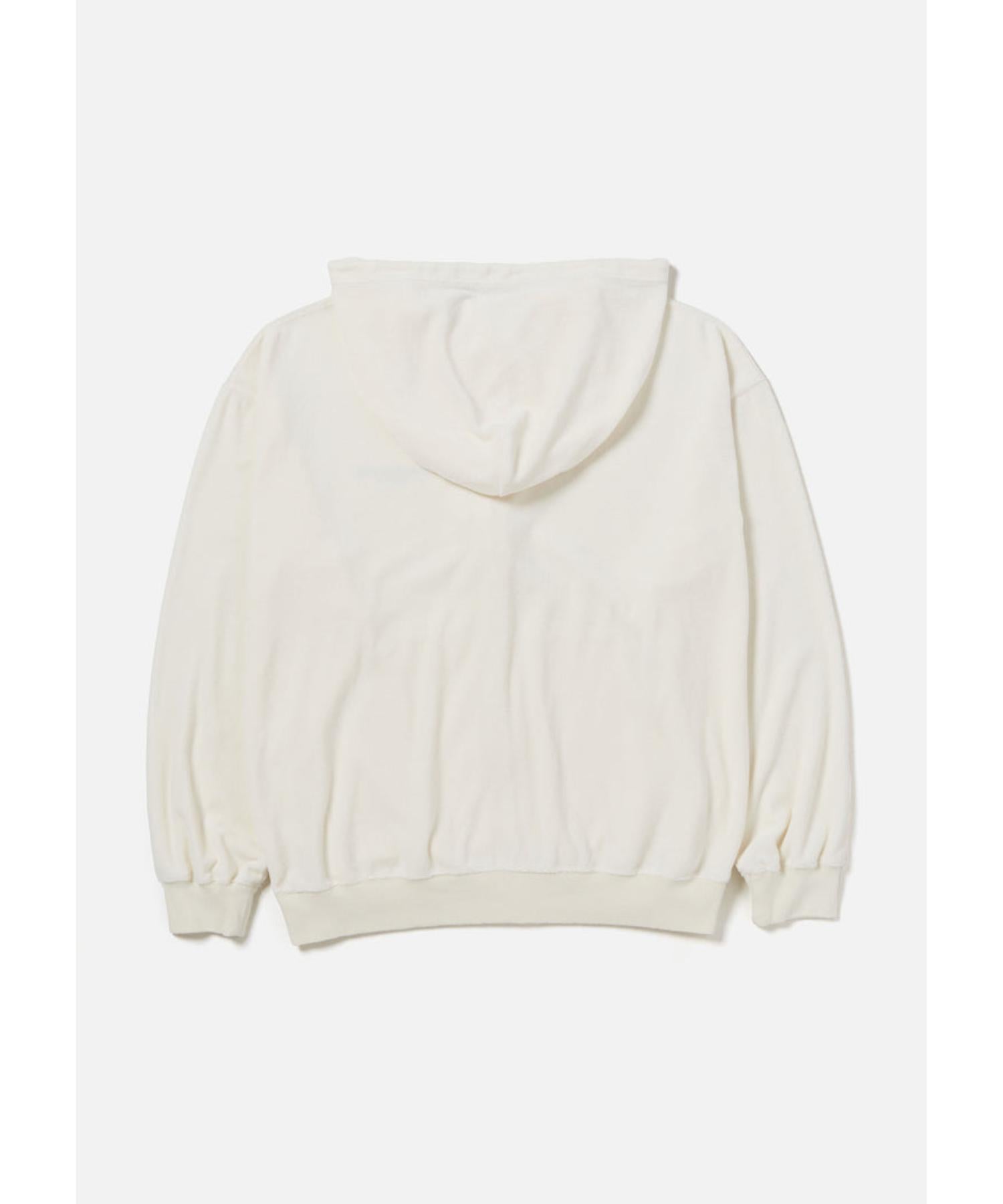 PILE ZIP UP PARKA LS