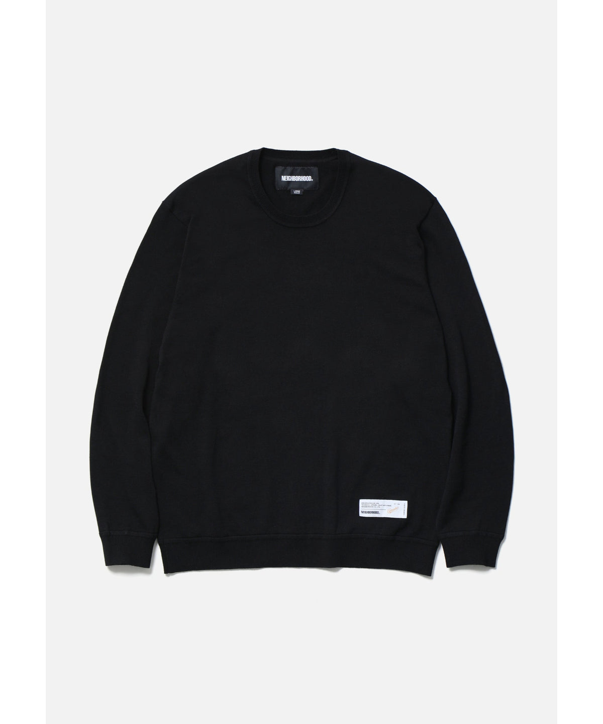 PLAIN CREWNECK SWEATER