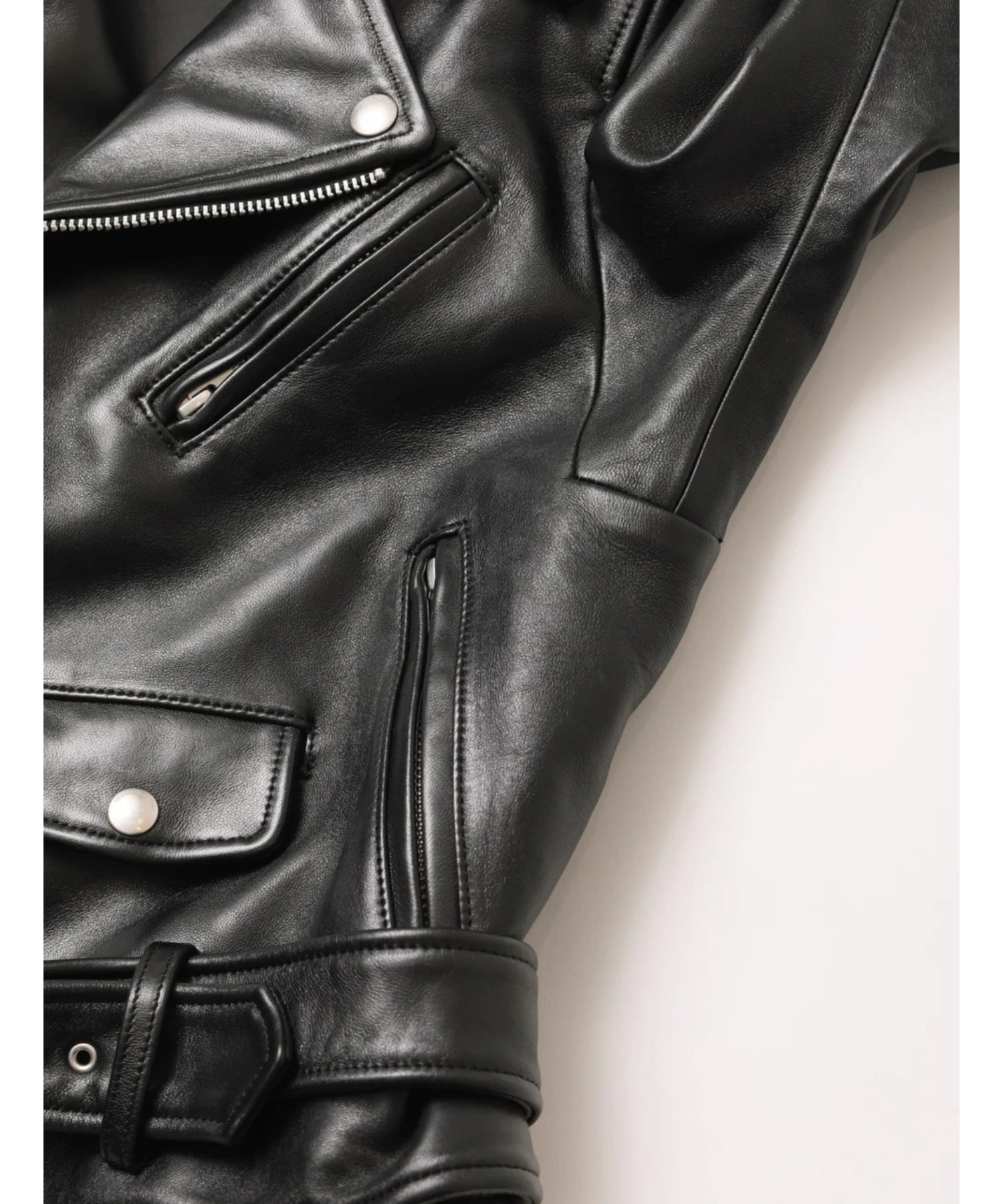 vintage leather THE /a riders jacket