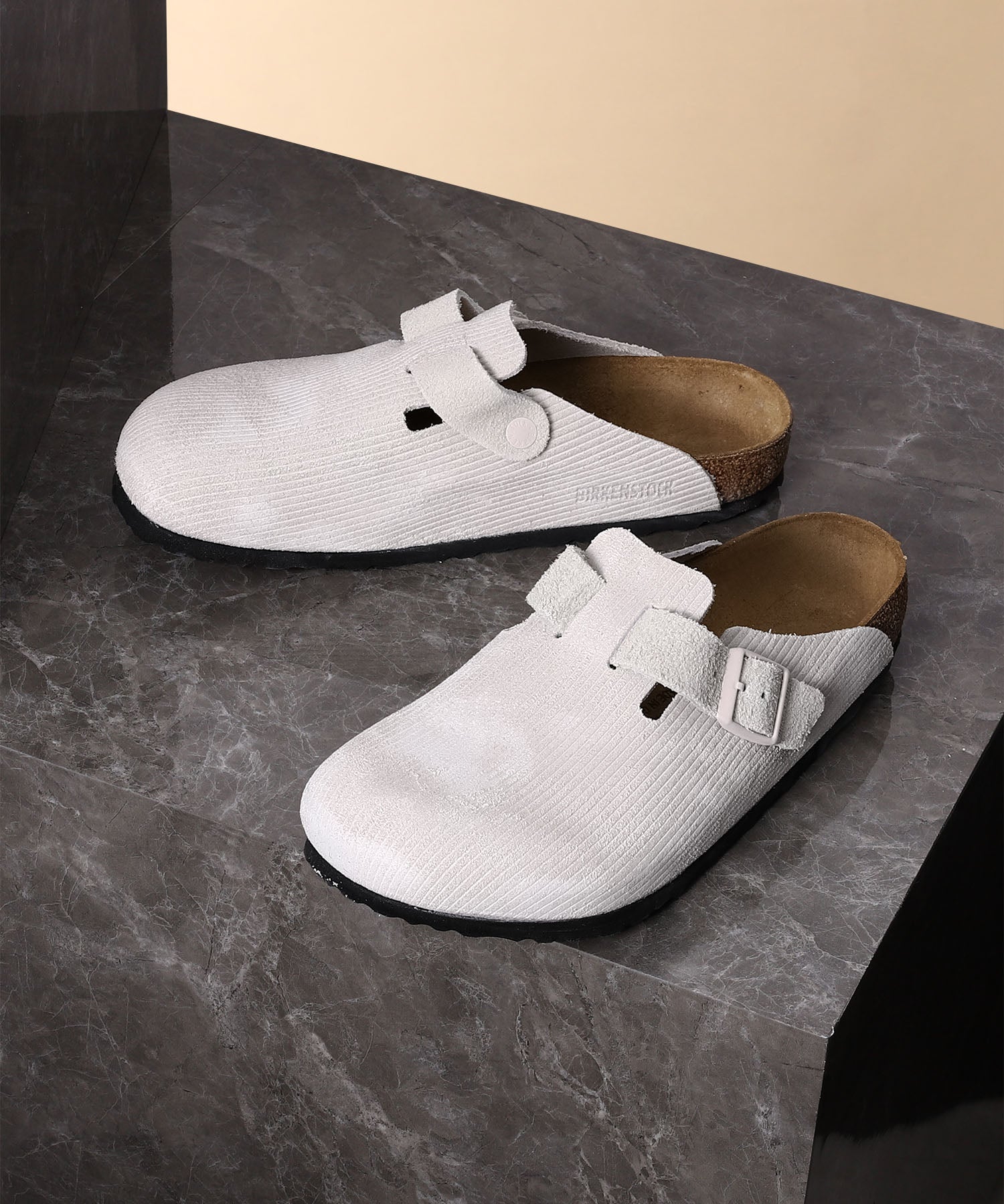 Boston Embossed Suede