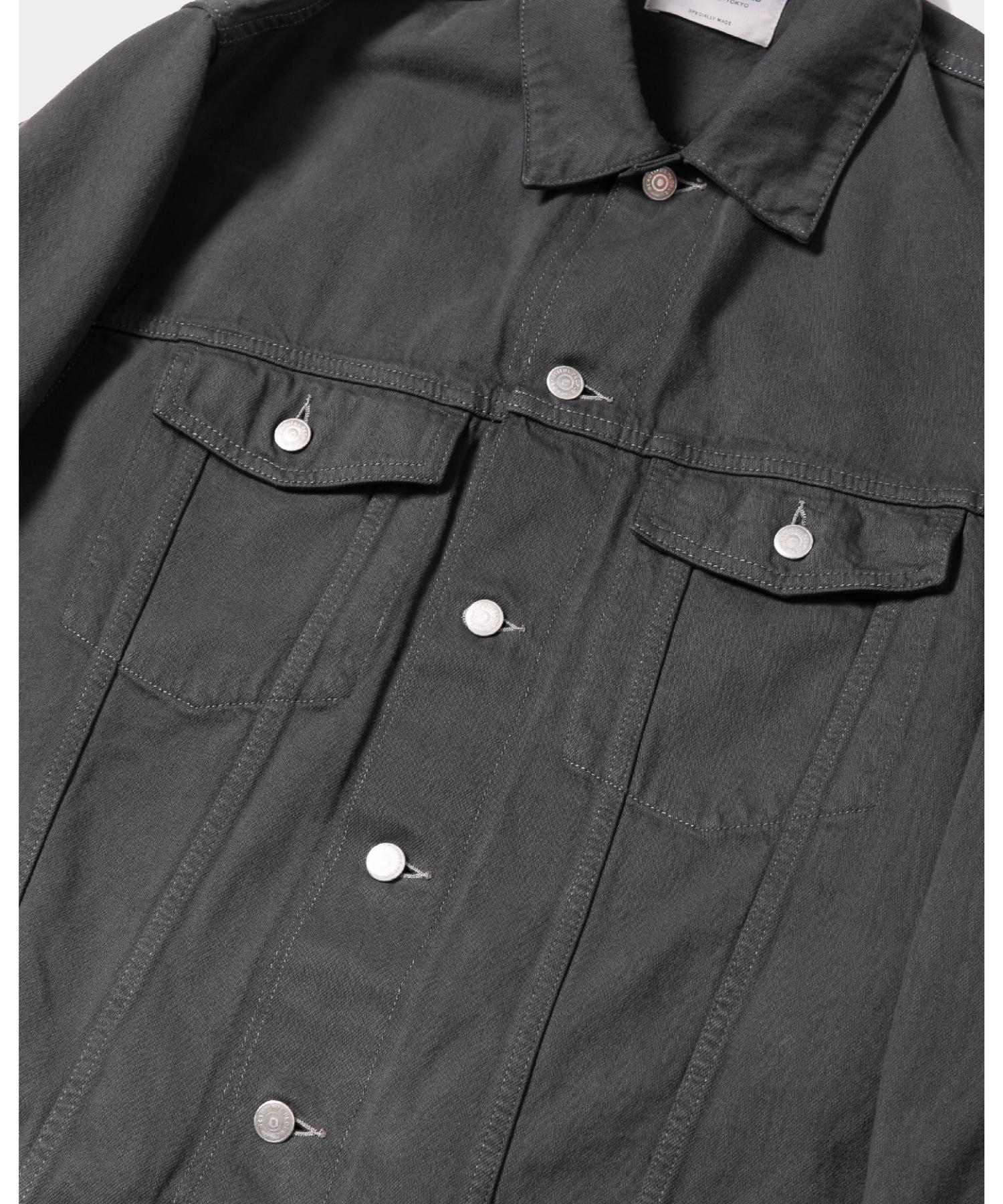 double-end selvedge denim blouson