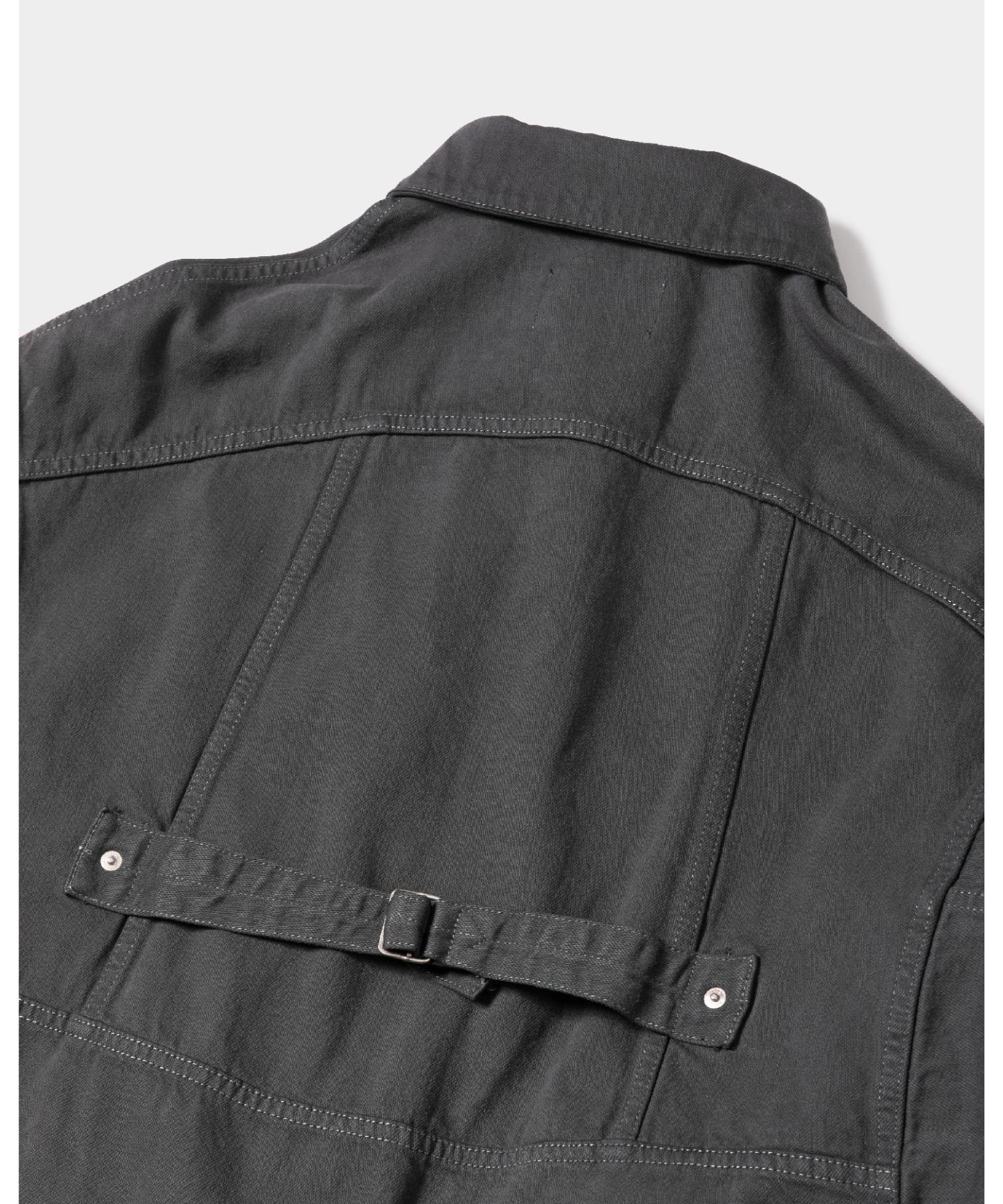 double-end selvedge denim blouson