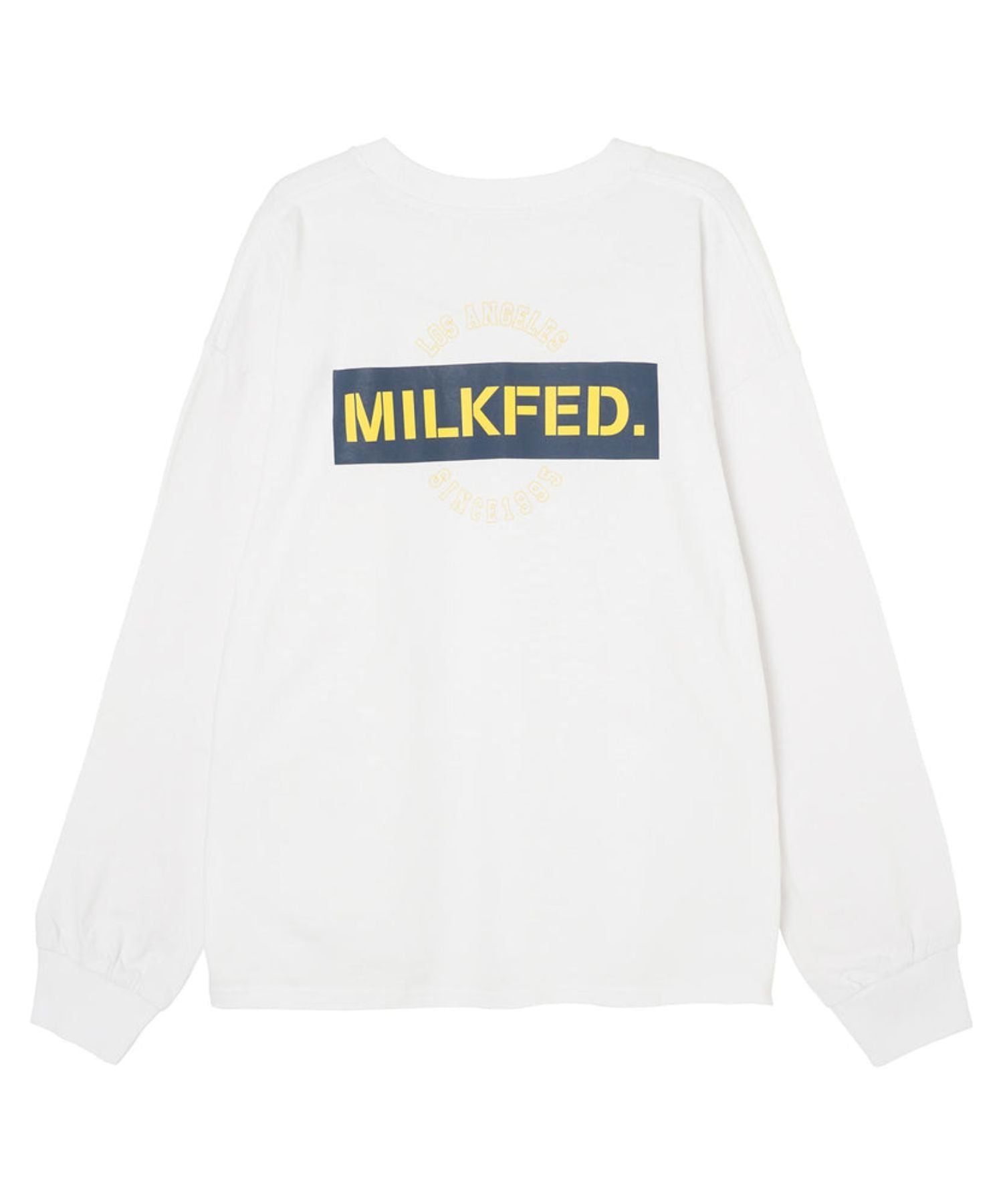 STENCIL BOX WIDE L/S TEE
