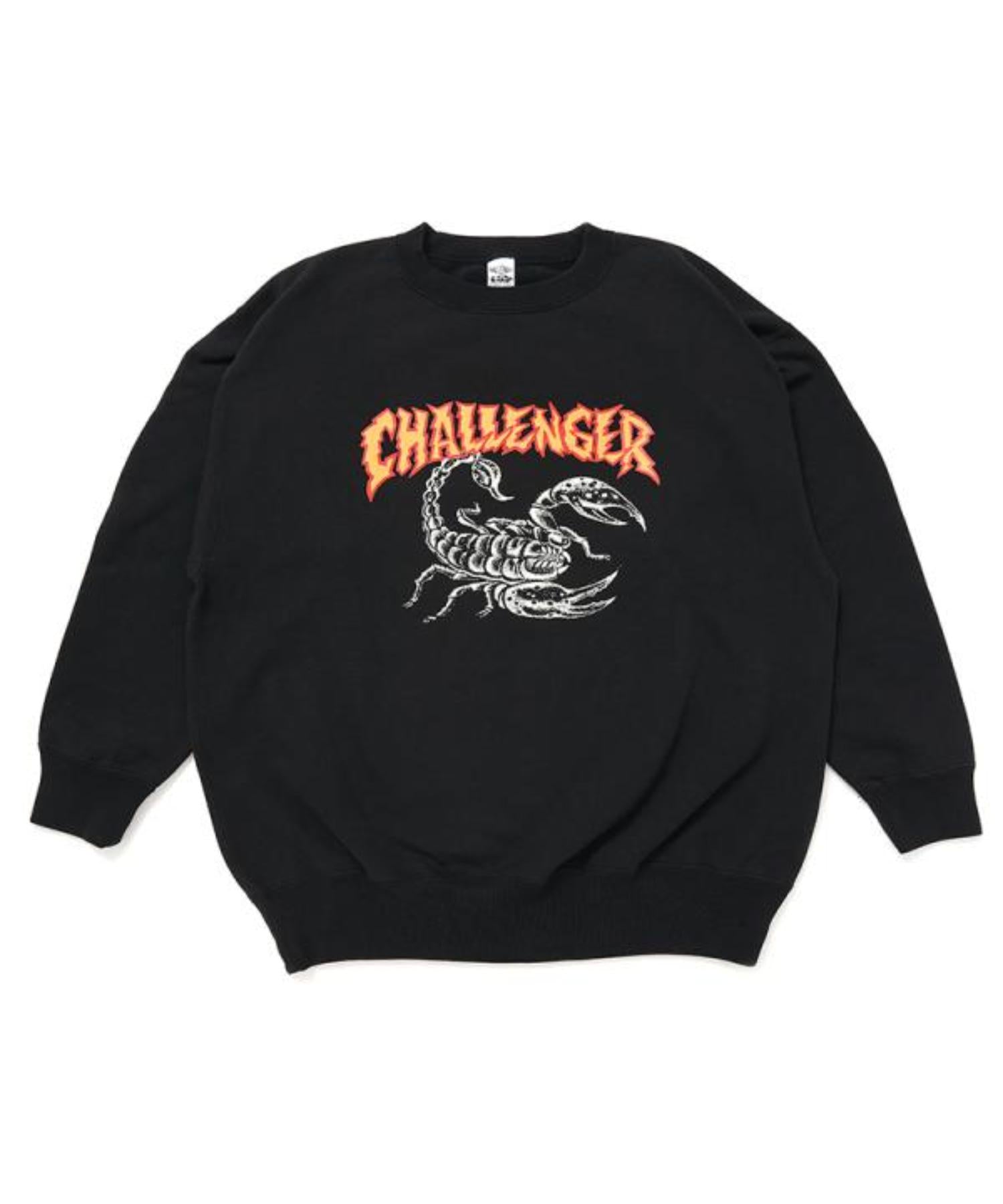 SCORPION C/N SWEAT - CHALLENGER (チャレンジャー) - tops (トップス) | FIGURE ONLINE  (フィギュアオンライン) 【公式通販】