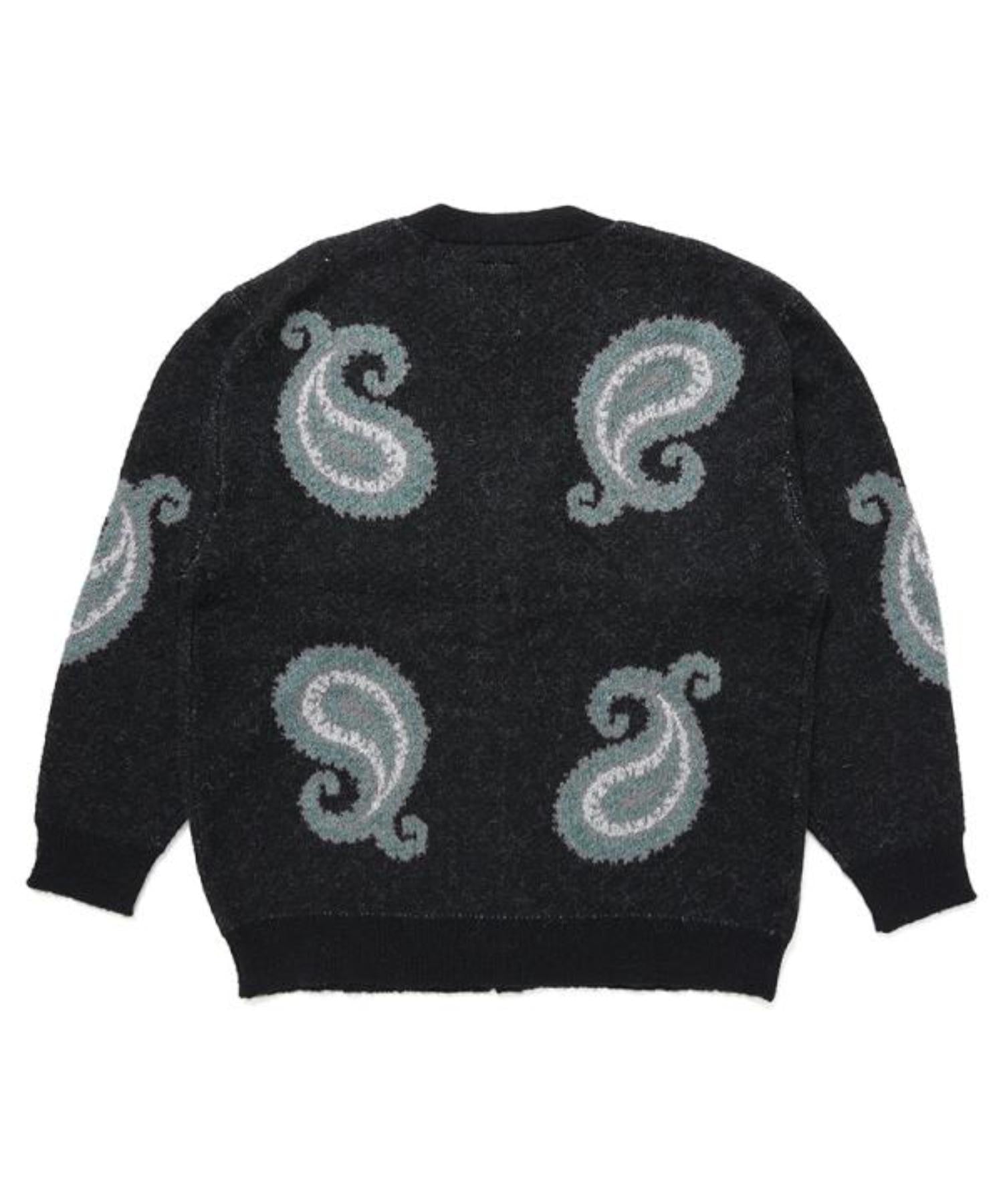 BIG PAISLEY C/N SWEATER