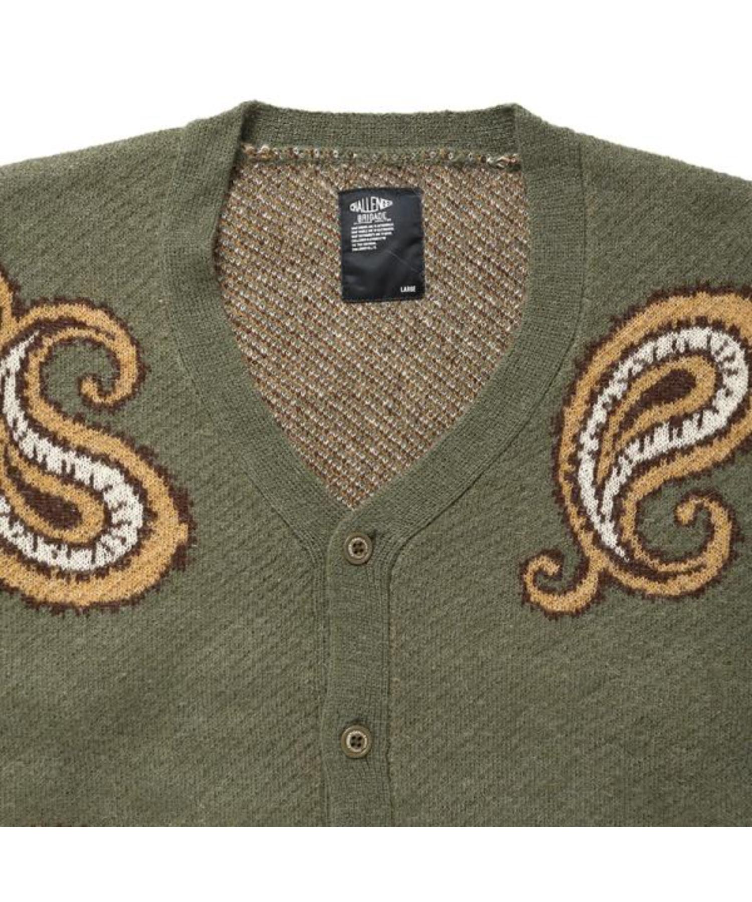 BIG PAISLEY C/N SWEATER