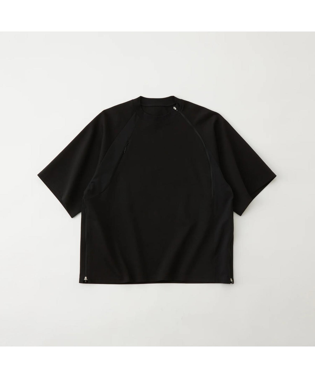 SIDE ZIP T-SHIRT