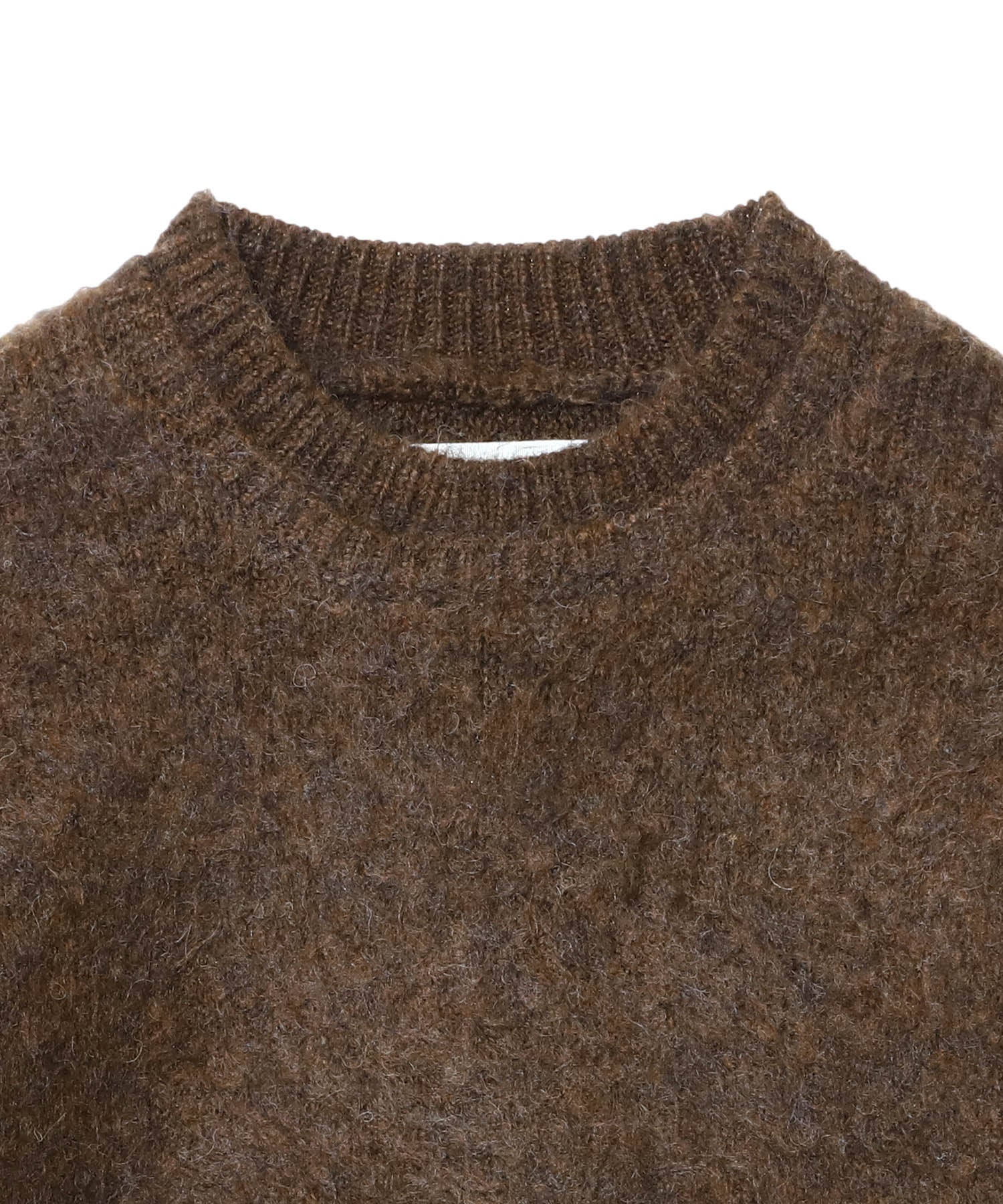 Brashed Crewneck Knit