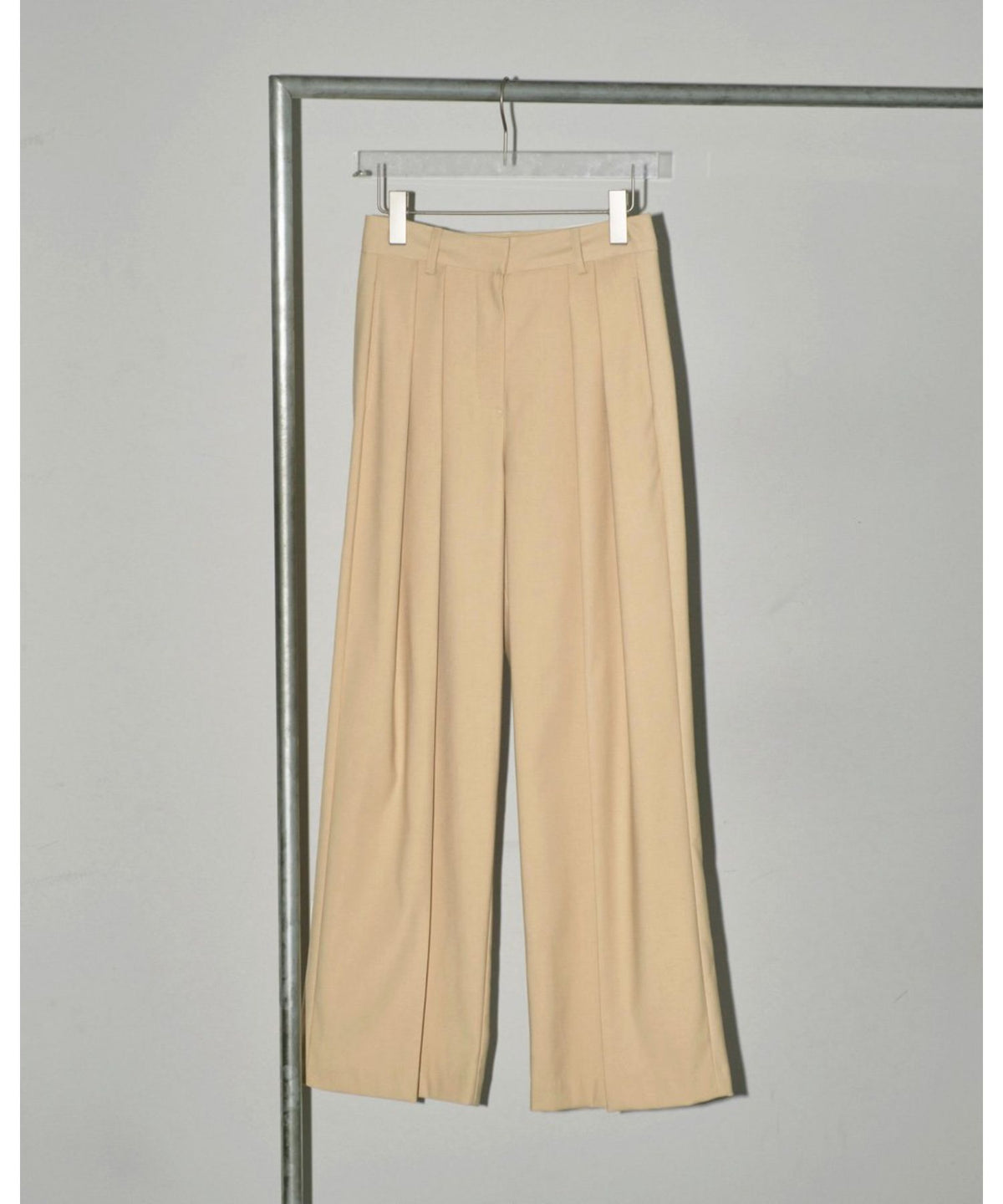Tuck Twill Trousers