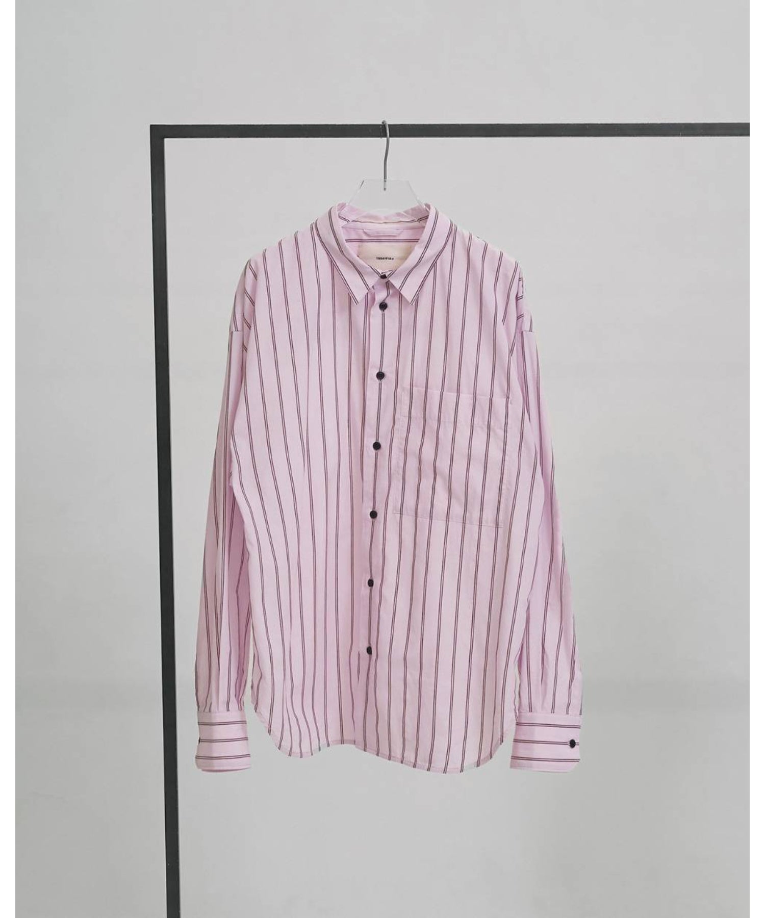 Stripe Pocket Shirts - todayful (トゥデイフル) - tops (トップス
