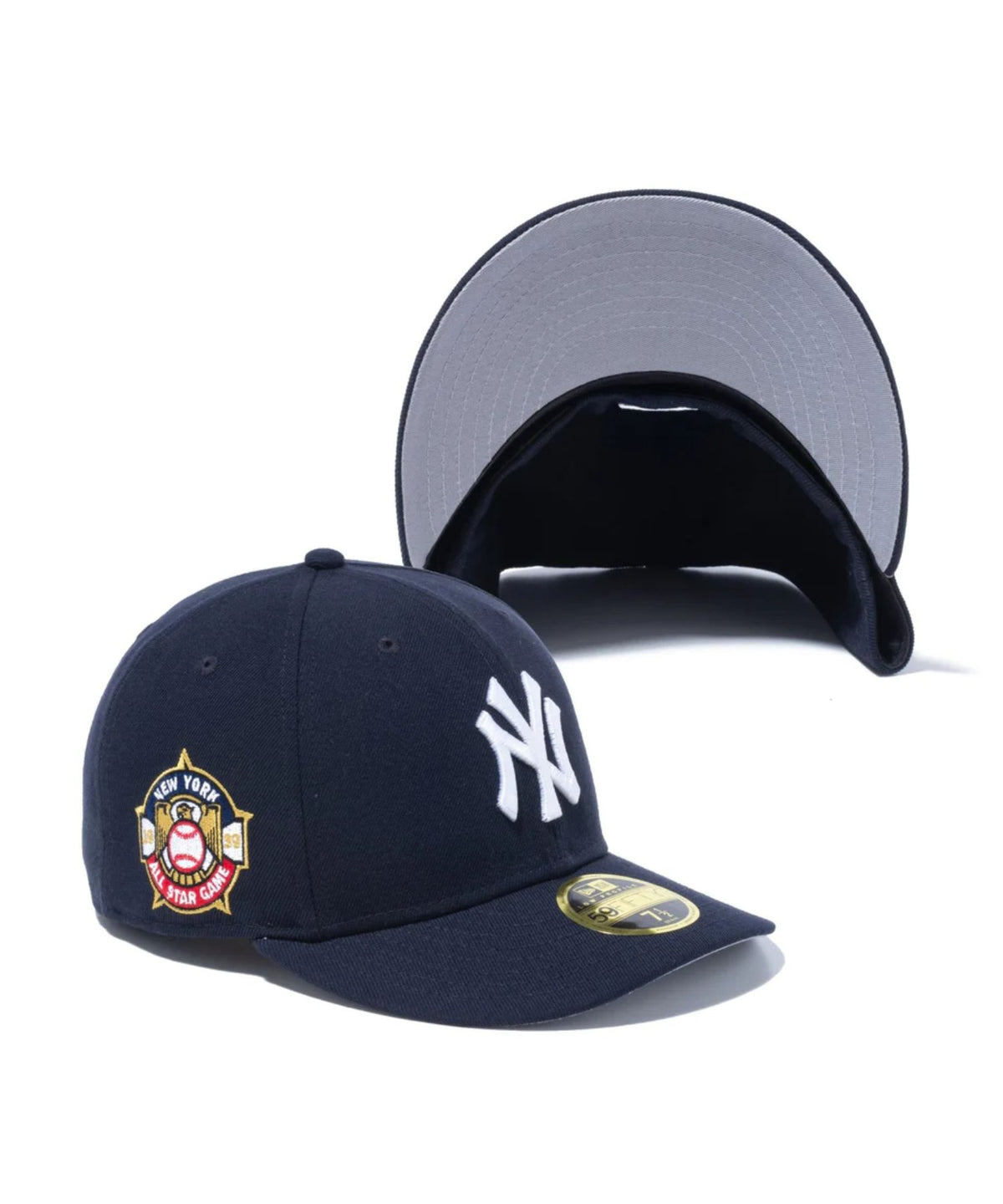 LP 59FIFTY Gray Under Visor