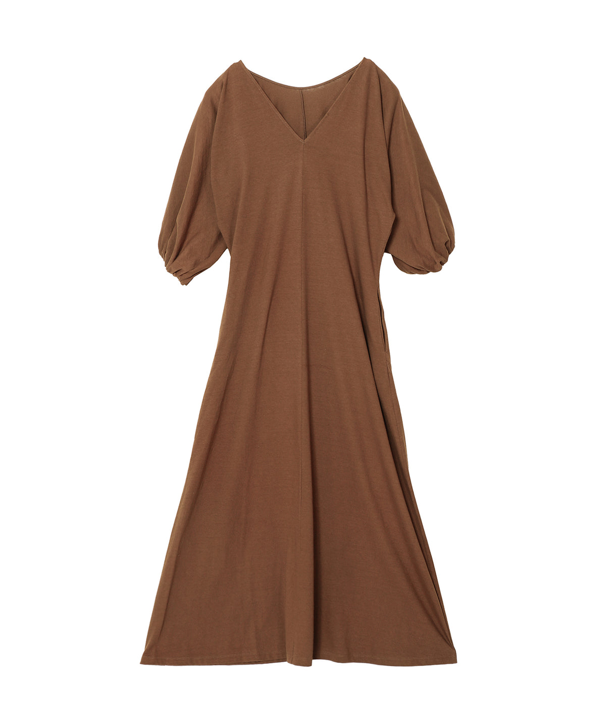 raffy premium jersey balloon sleeve dress