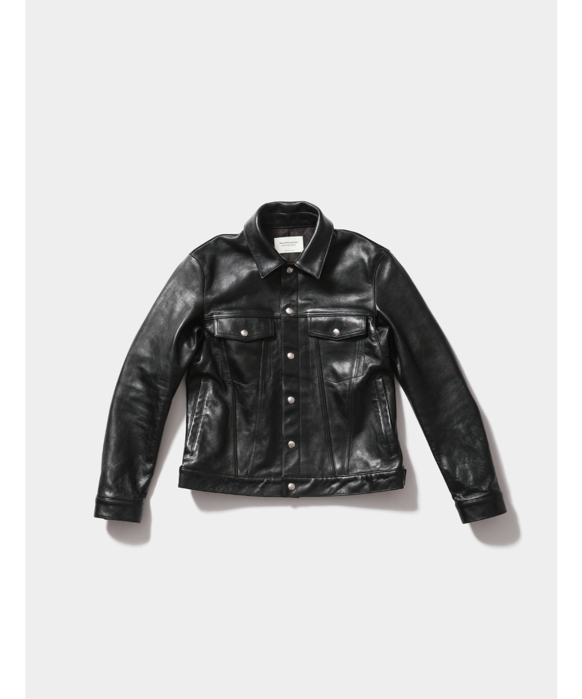 Vintage Leather Jean Jacket