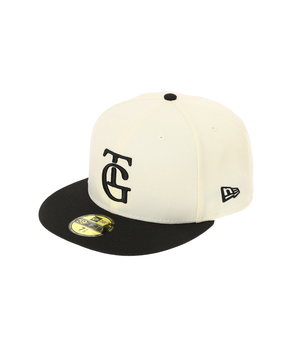 59FIFTY 読売ジャイアンツ ビジター クロームホワイト ブラックバイザー