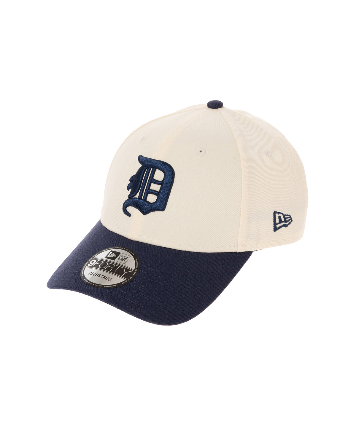 9FORTY MLB 2-Tone DETROIT TIGERS WINE CORK LIGHT NAVY