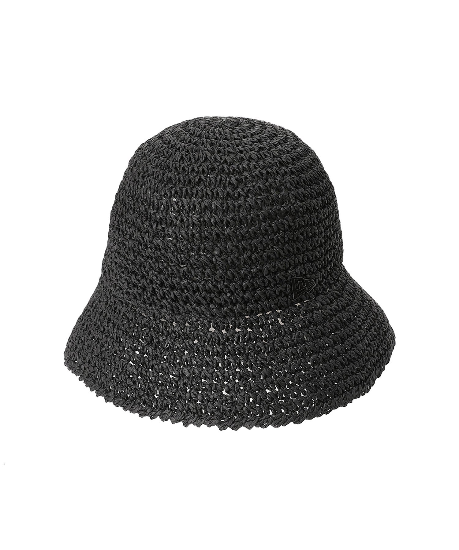 バケット01 セーラーブリム Paper Crochet Hat ブラック - NEW ERA