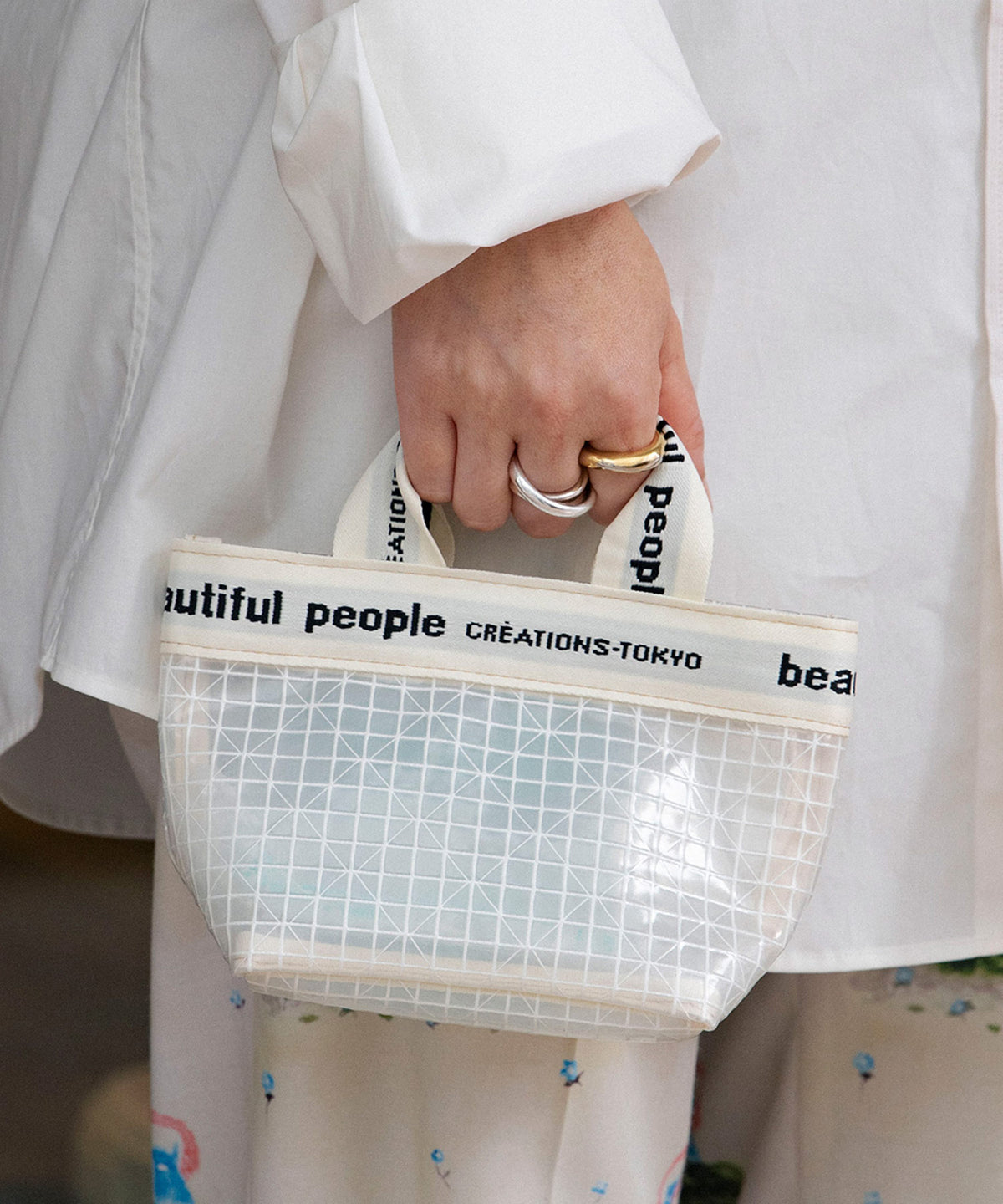 plaid vinyl logo poach