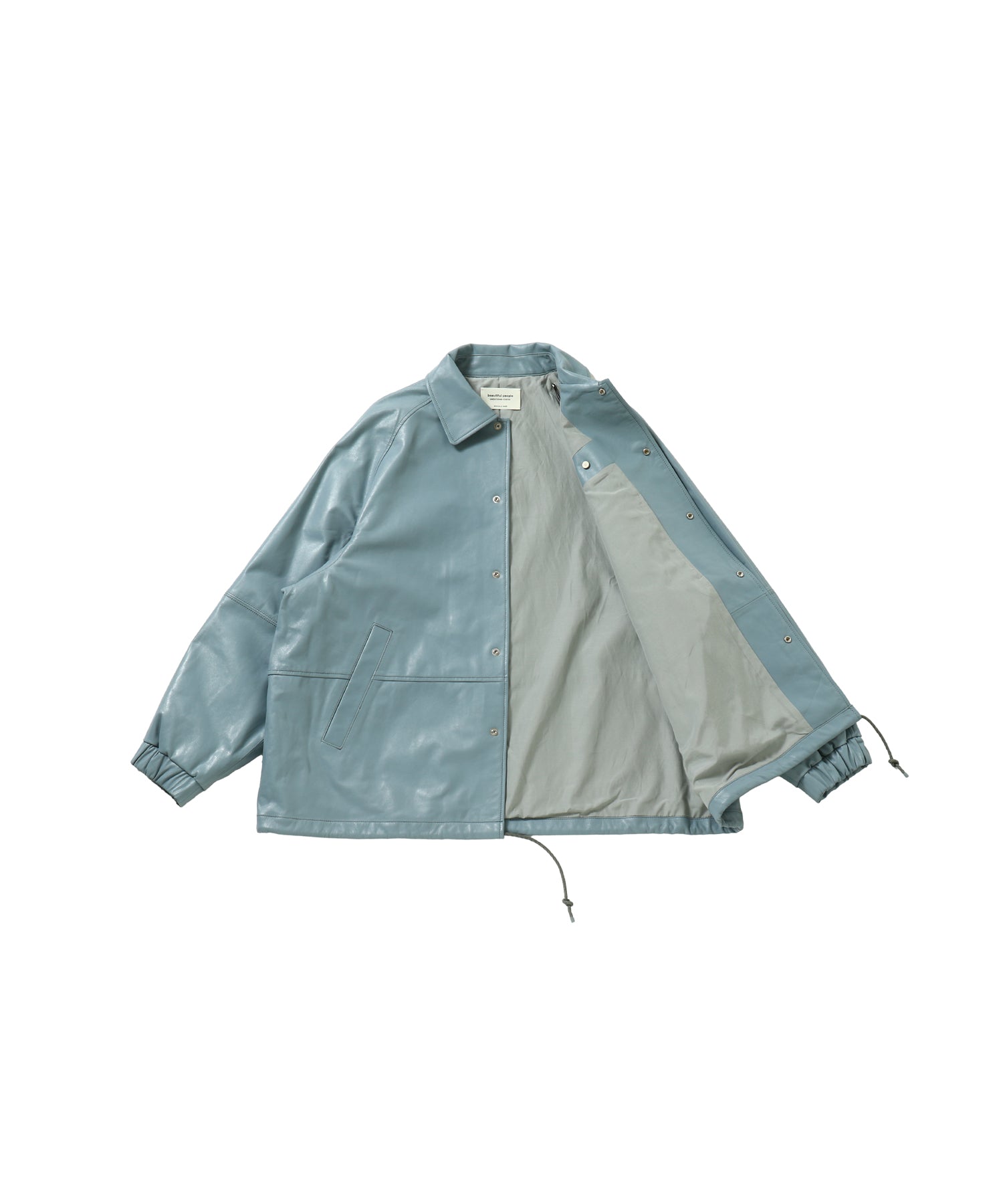 lamb leather coach jacket