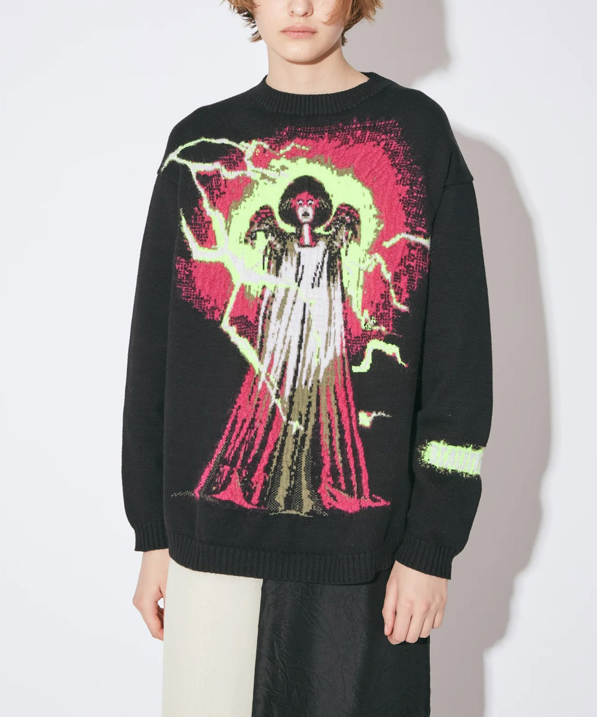 bride of FRANKENSTEIN knitted pullover
