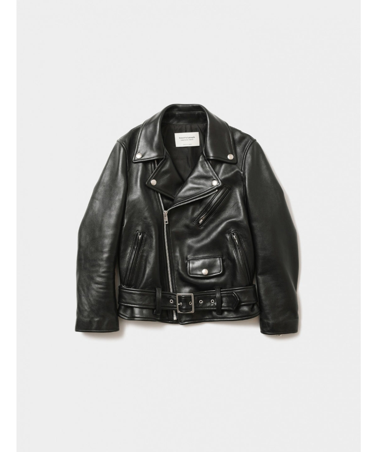 vintage leather THE/a riders jacket (size160)