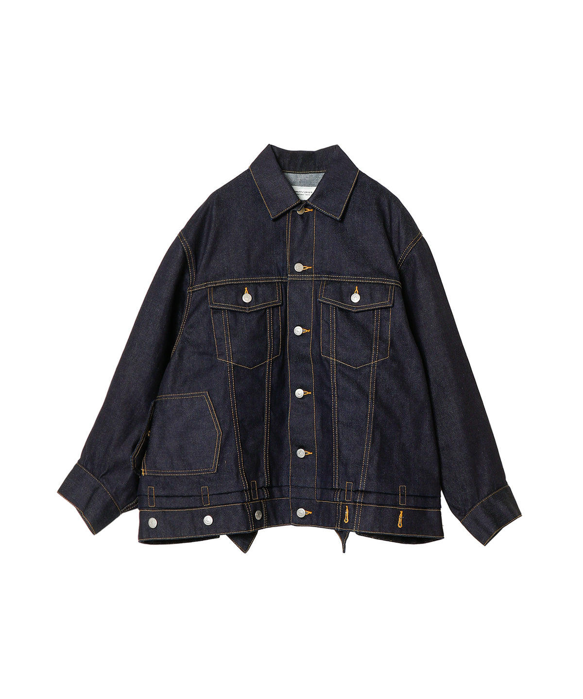 double-end selvedge denim blouson