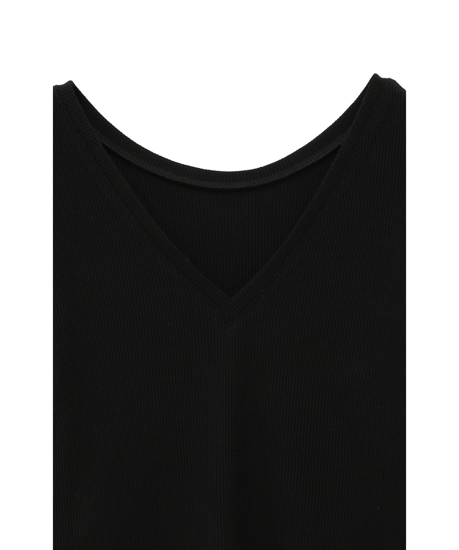 W FACE V NECK COMPACT TOPS