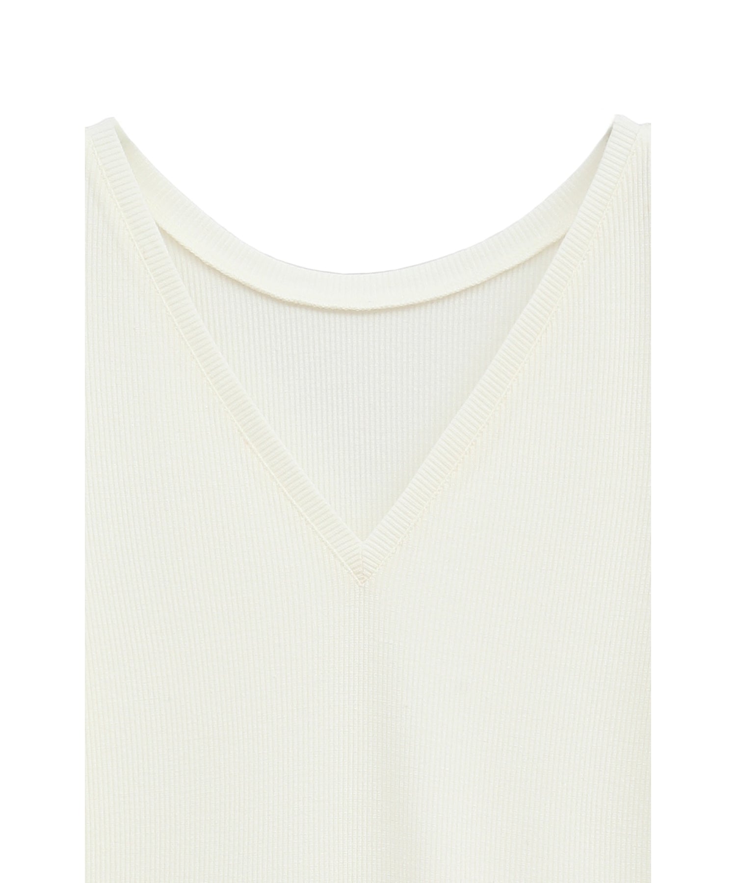 W FACE V NECK COMPACT TOPS