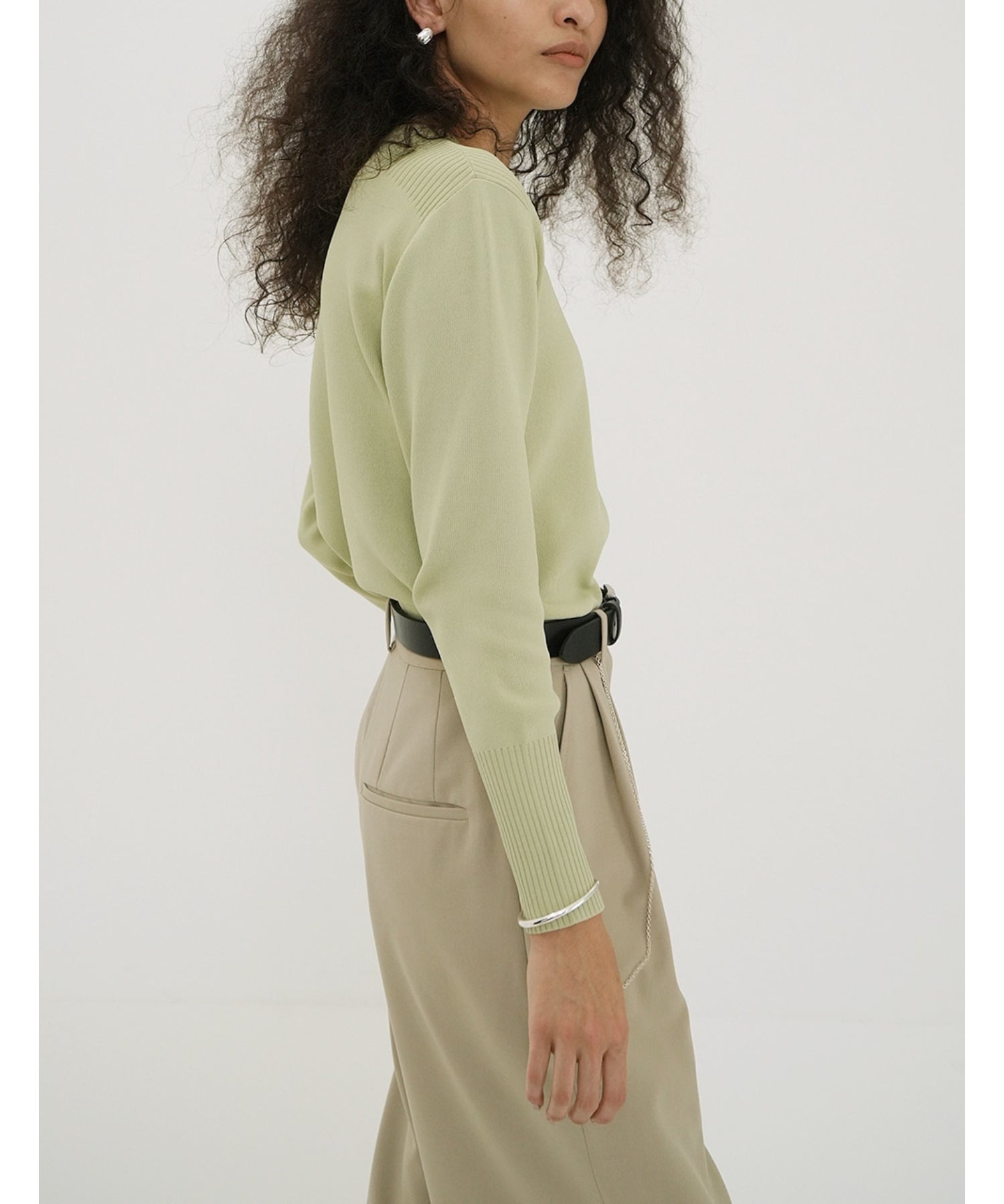 BASIC COMPACT KNIT TOPS