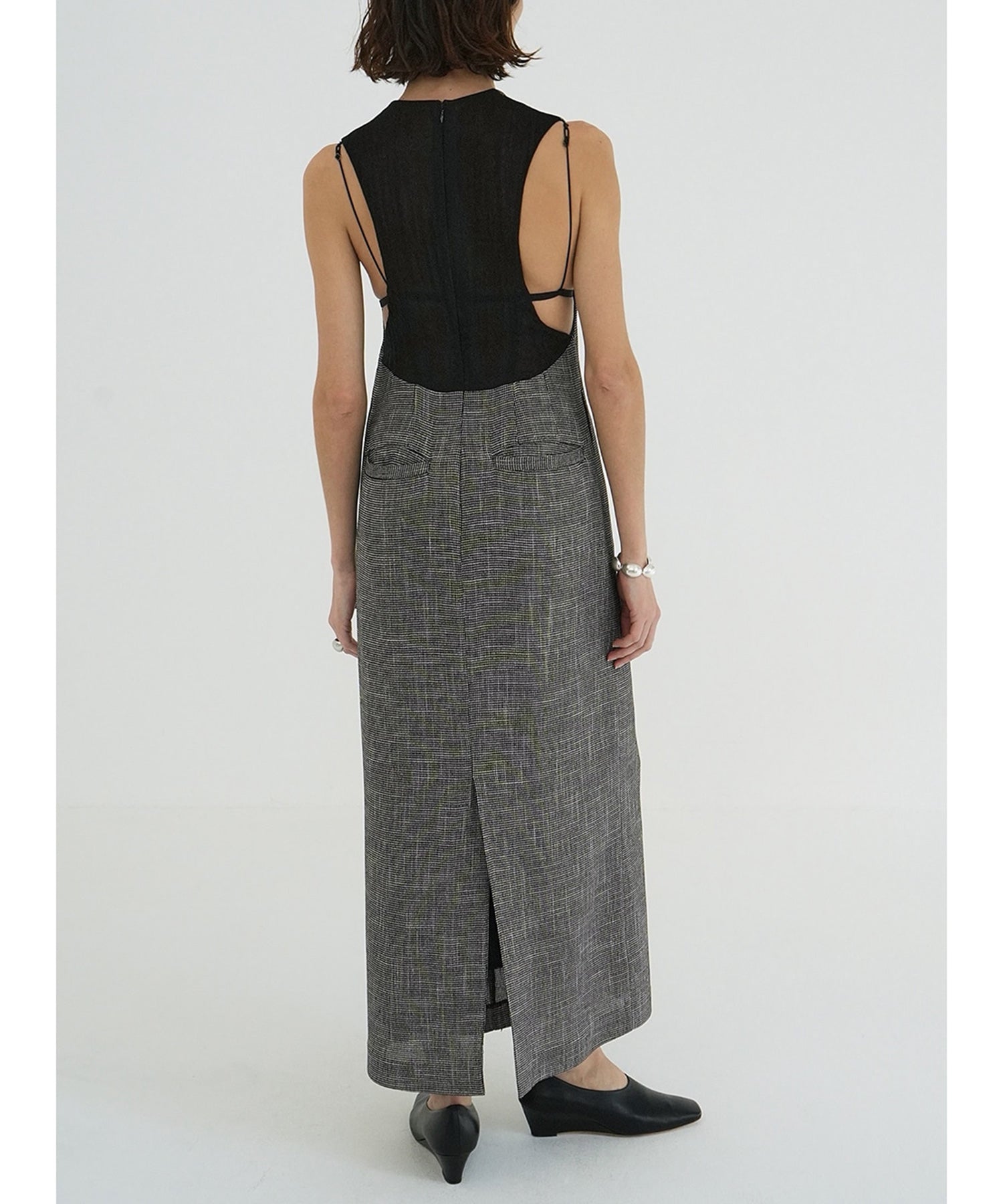 BACK SHEER MAXI ONEPIECE