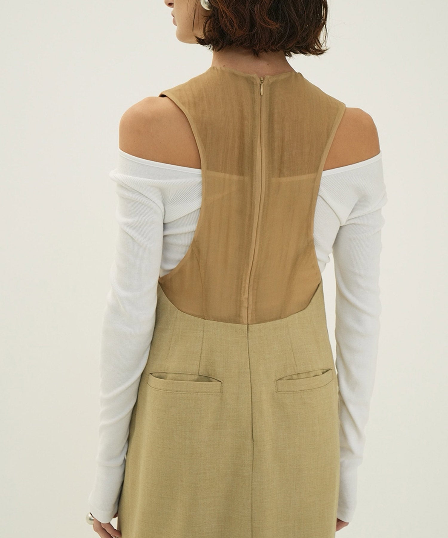 BACK SHEER MAXI ONEPIECE
