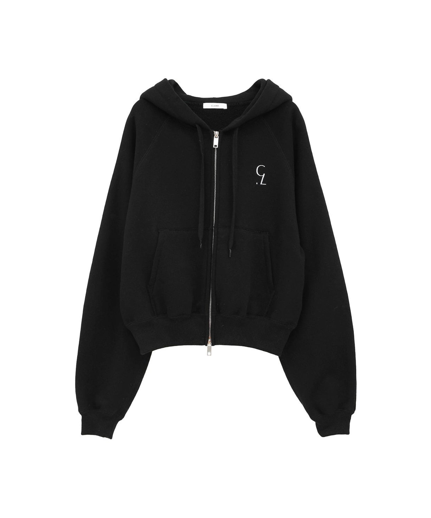 LOGO COMPACT ZIP UP HOODIE
