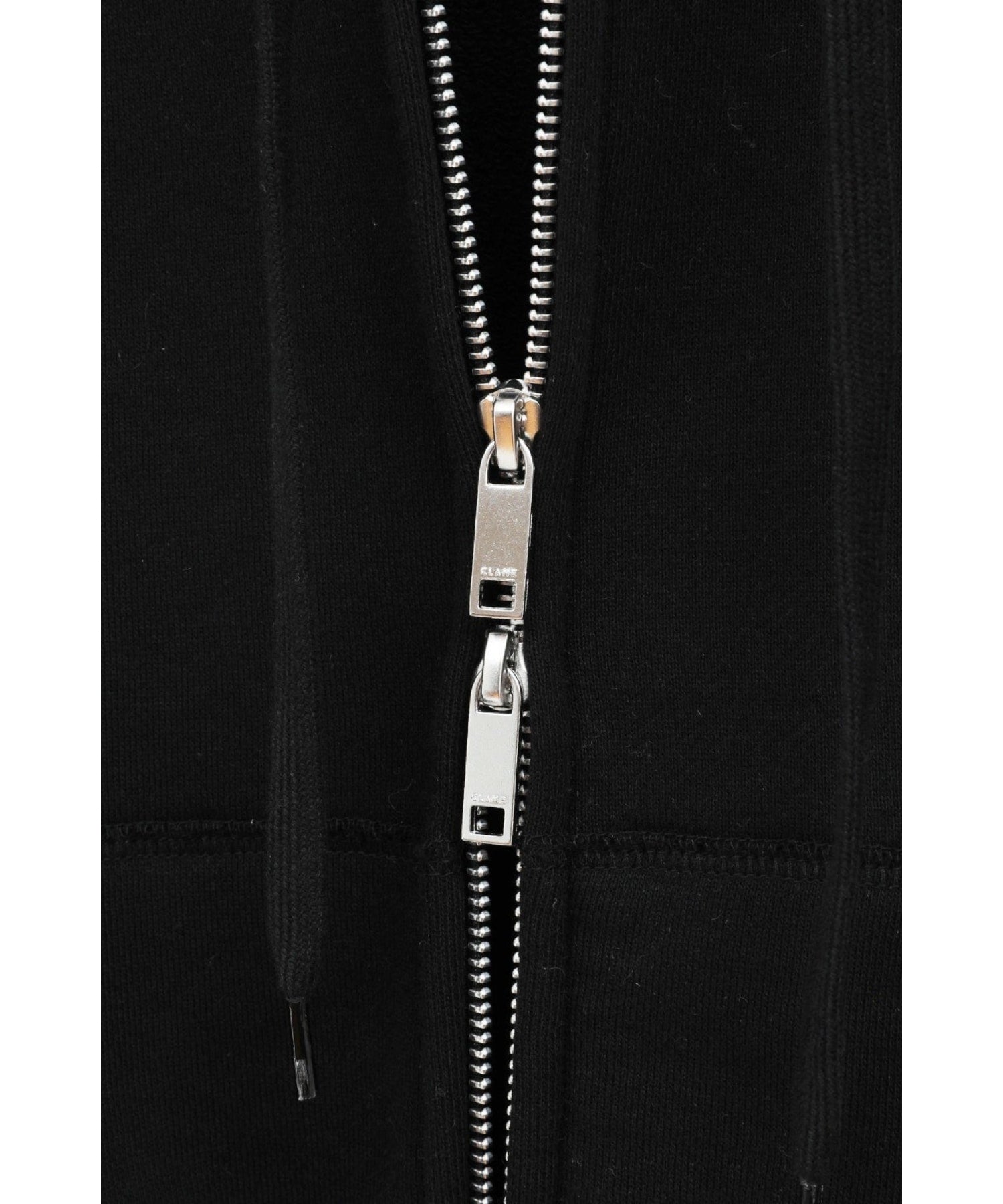 LOGO COMPACT ZIP UP HOODIE