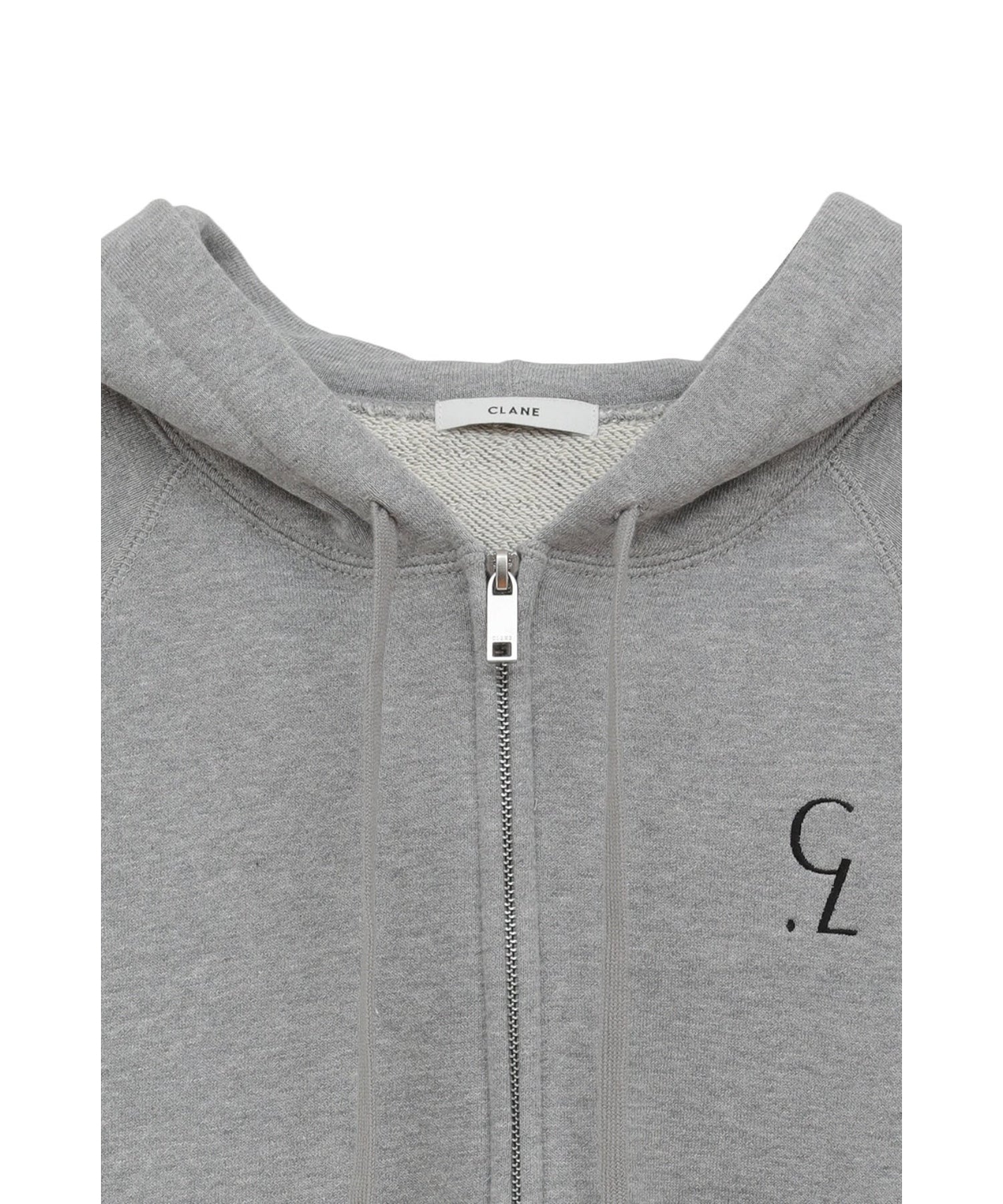 LOGO COMPACT ZIP UP HOODIE