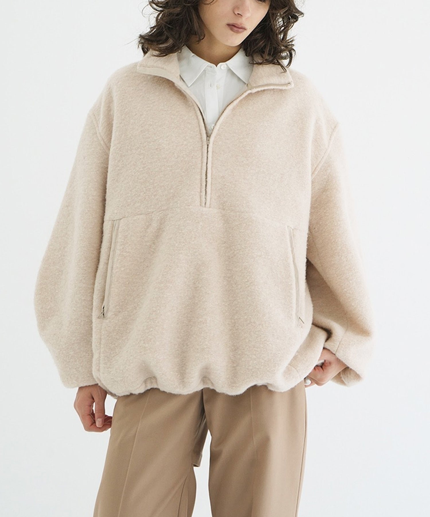 新品　CLANE SLIVER HALF ZIP TOPS SLIVER HALF ZIP TOPS - CLANE (クラネ) - tops (トップス) | FIGURE