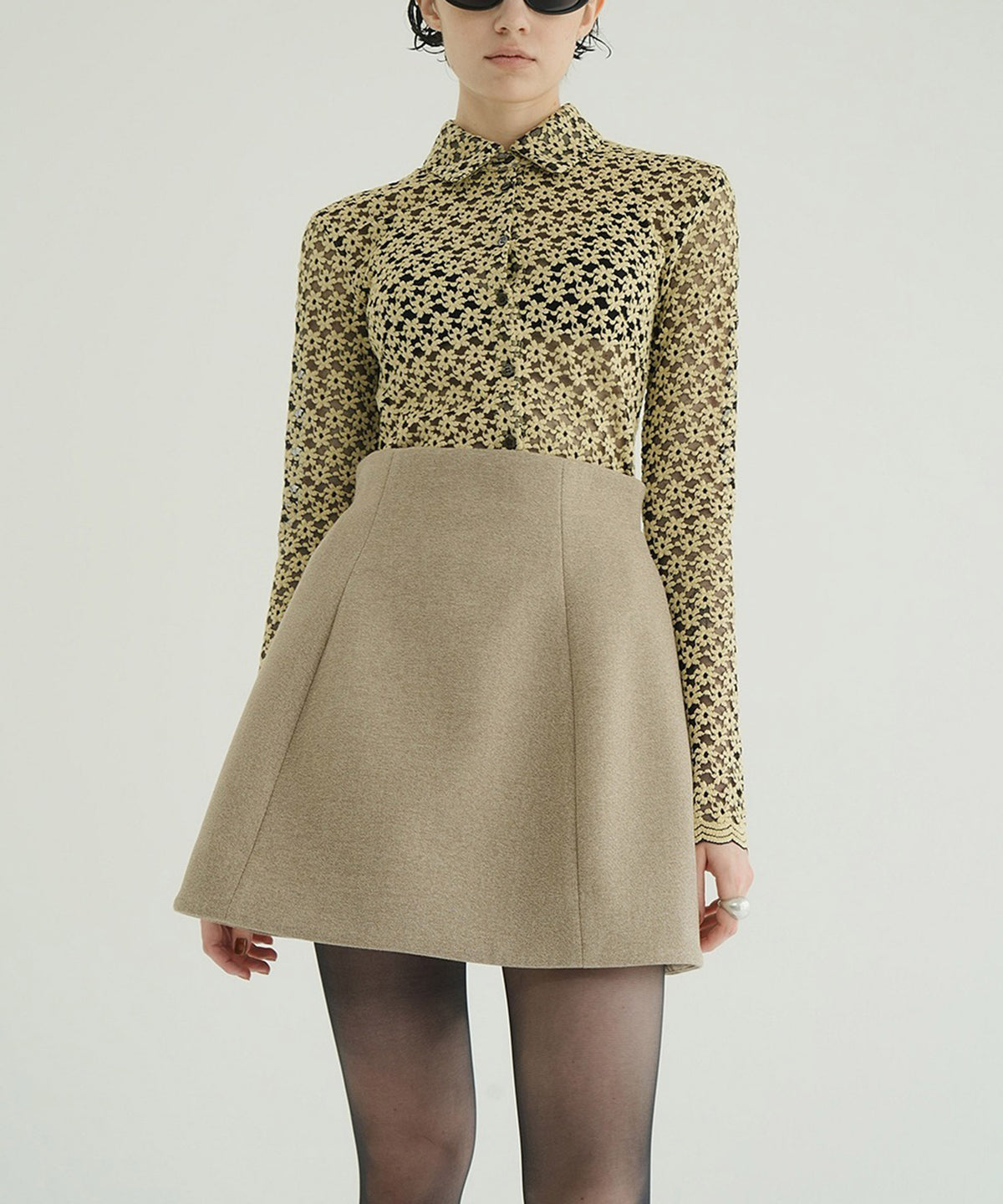 CONSTRUCTIVE MINI SKIRT