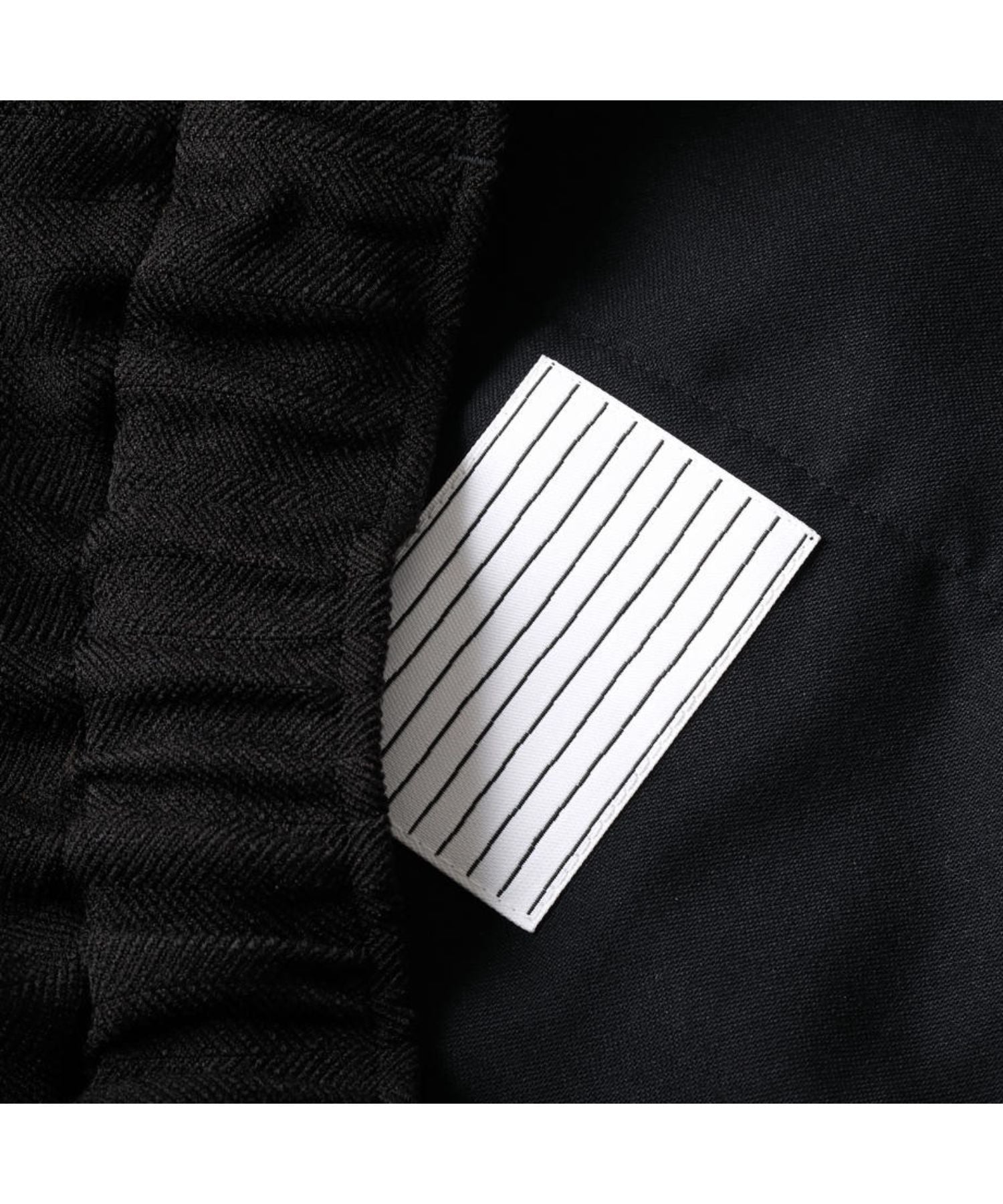 Wide Tapered Easy Pants (Woolherringbone)