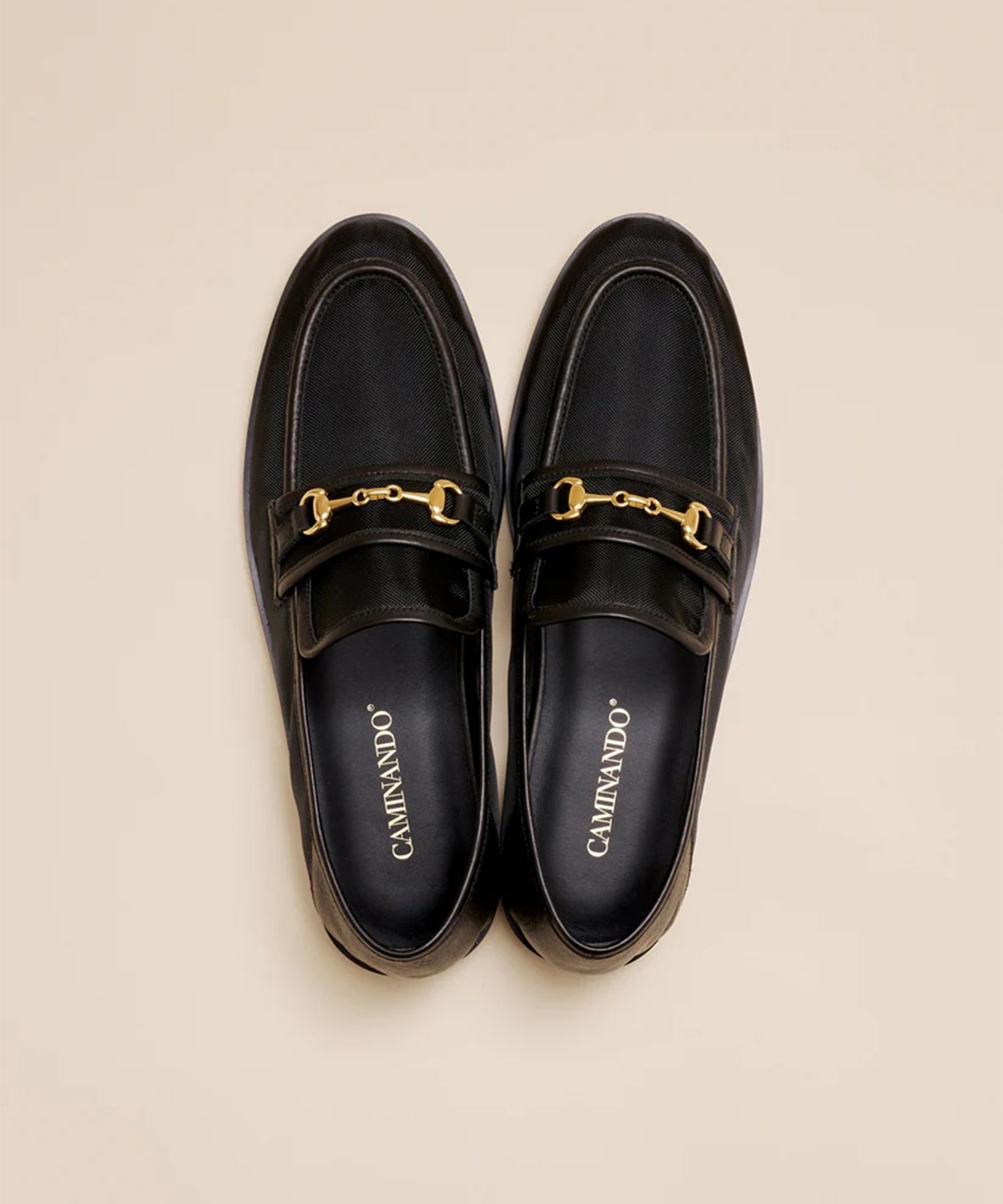MESH BIT LOAFERS BLACK - CAMINANDO (カミナンド) - shoes (シューズ