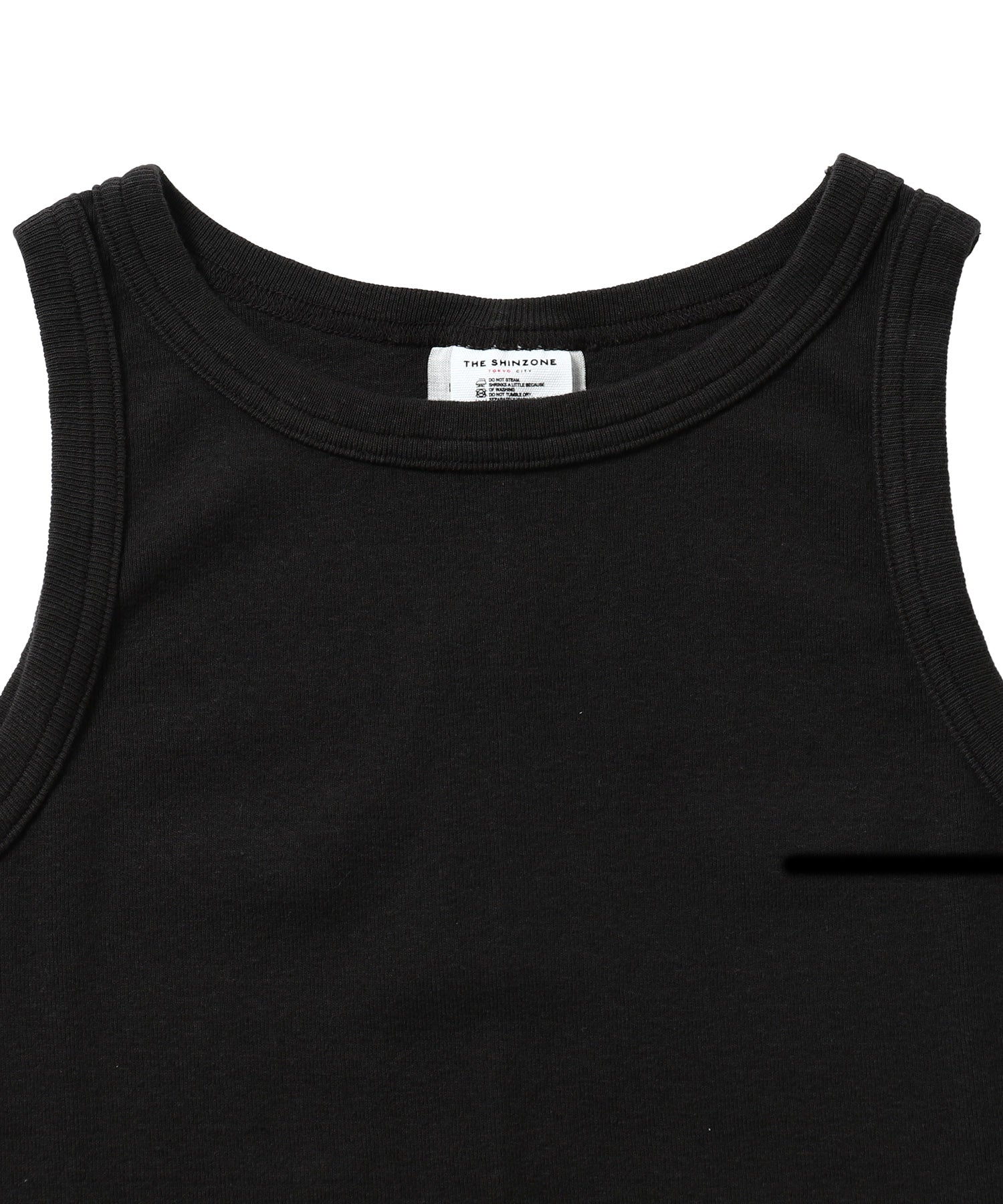 CIRCULAR RIB TANKTOP